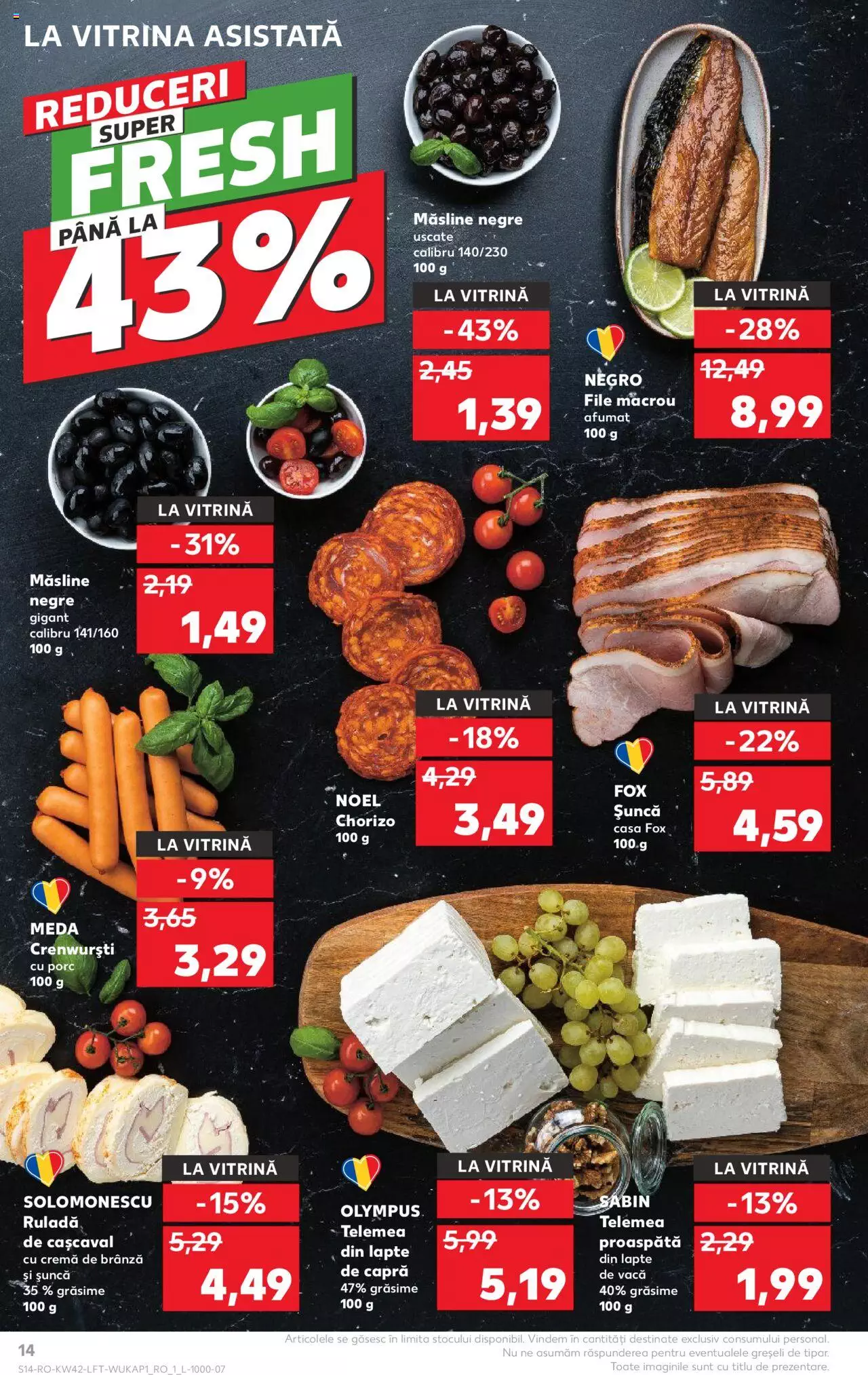 Catalog Kaufland 18 - 24 Octombrie 2023 | Pagina 14