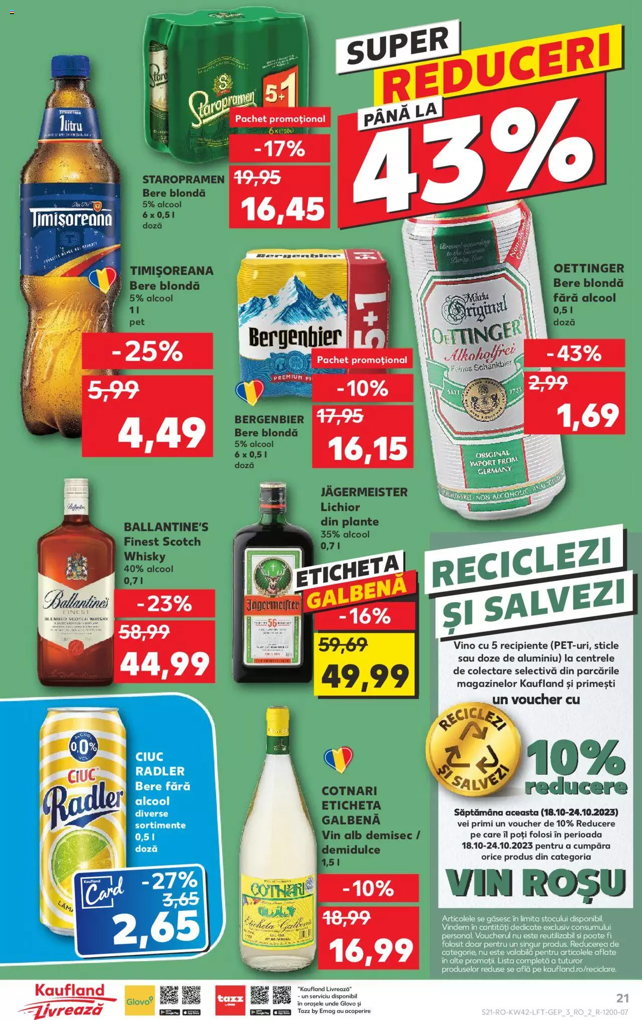 Catalog Kaufland 18 - 24 Octombrie 2023 | Pagina 21