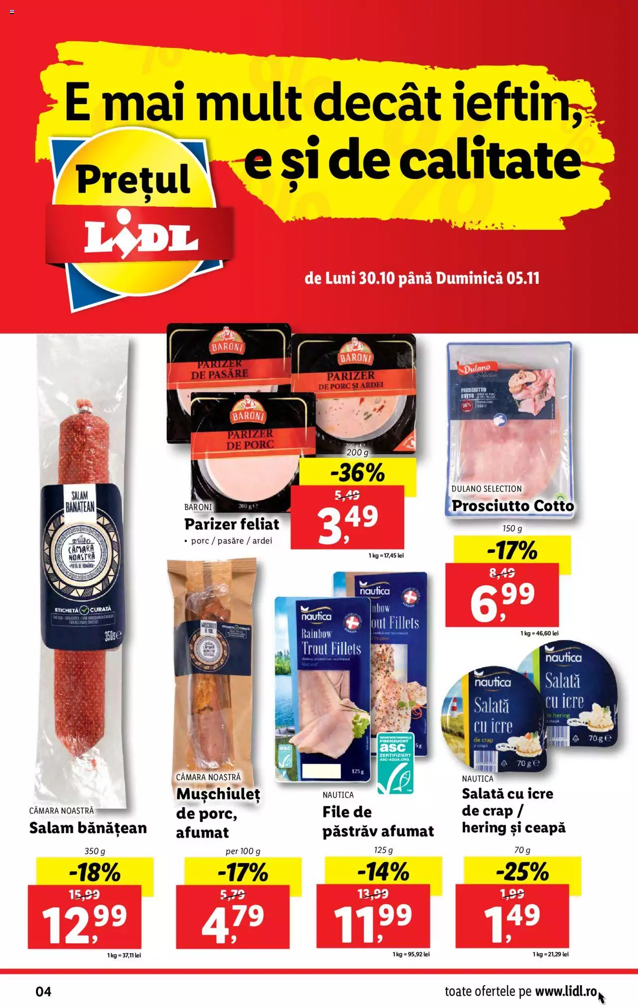 Catalog LIDL 30 Octombrie - 5 Noiembrie 2023 | Pagina 4