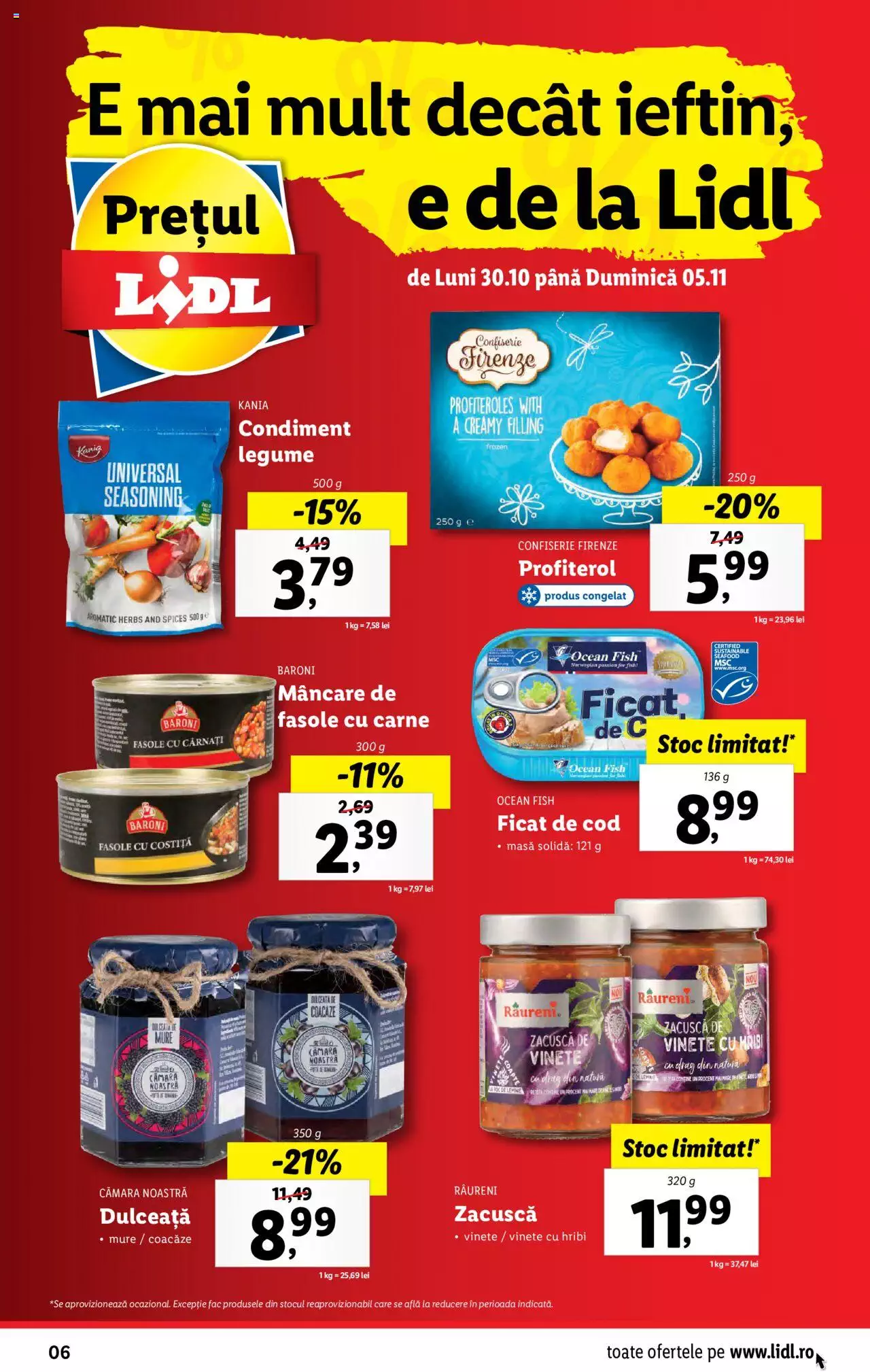 Catalog LIDL 30 Octombrie - 5 Noiembrie 2023 | Pagina 6
