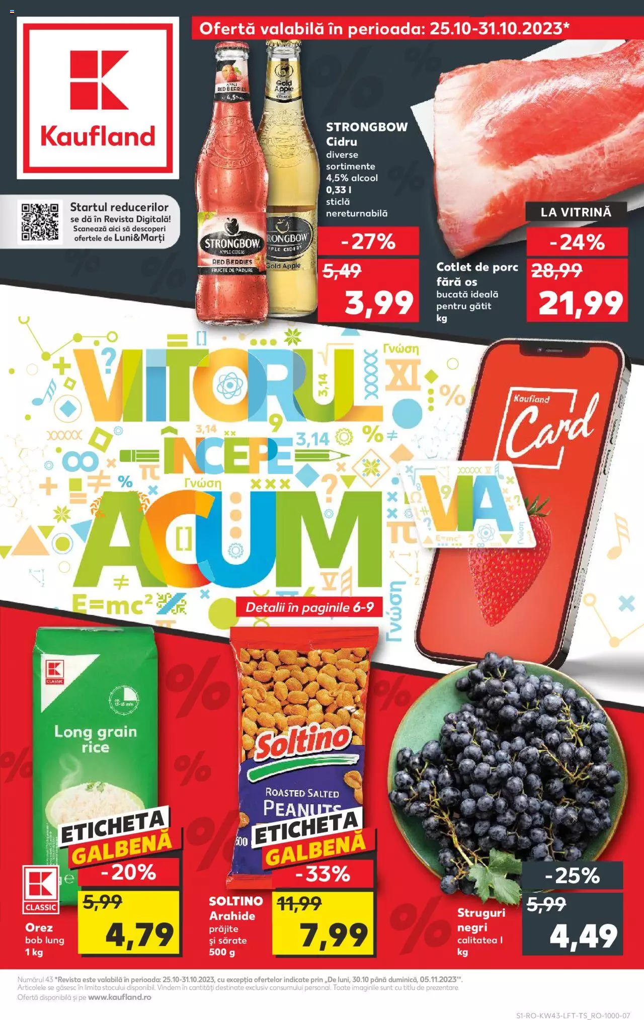 Catalog Kaufland 25 - 31 Octombrie 2023 | Pagina 1