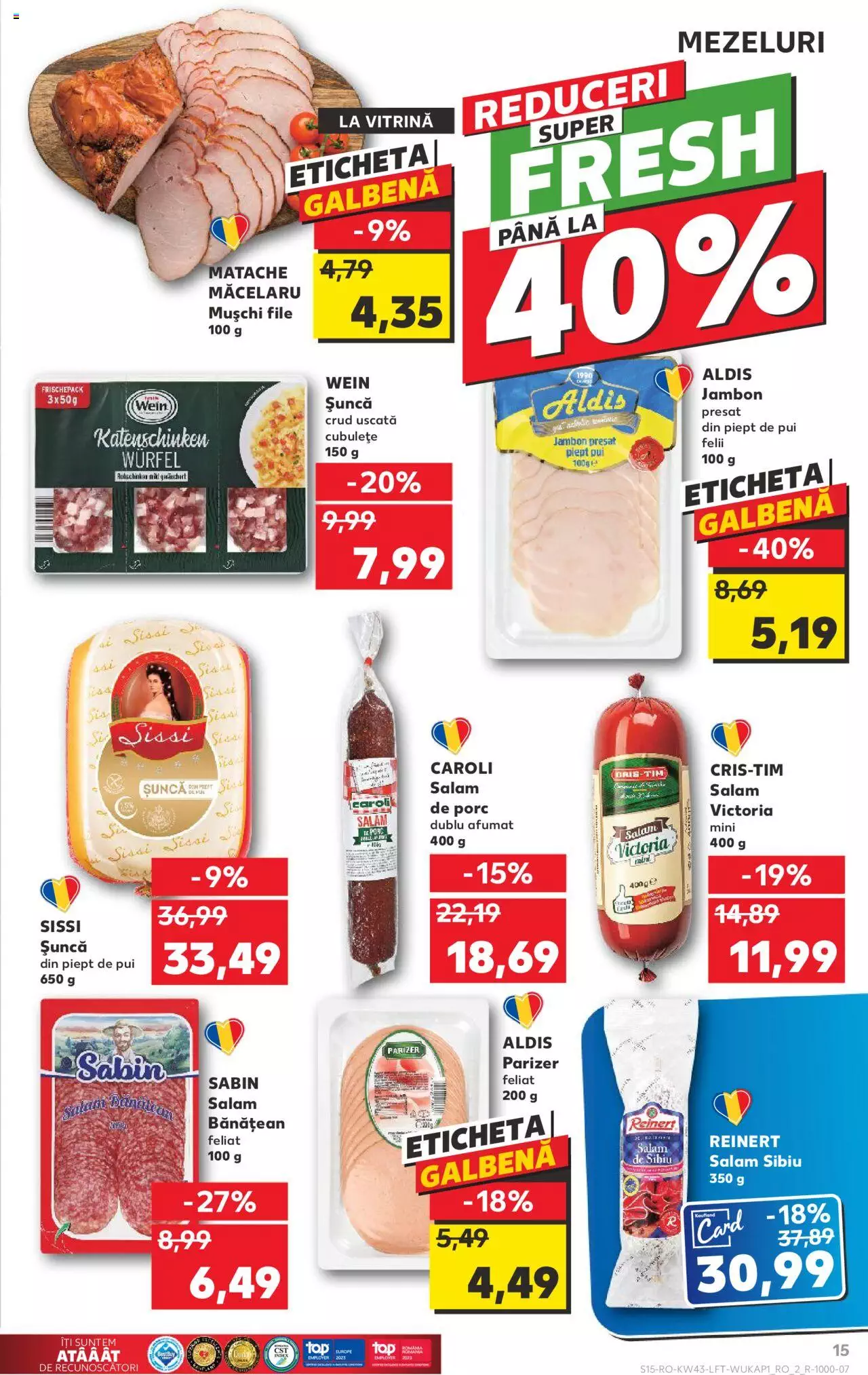 Catalog Kaufland 25 - 31 Octombrie 2023 | Pagina 15