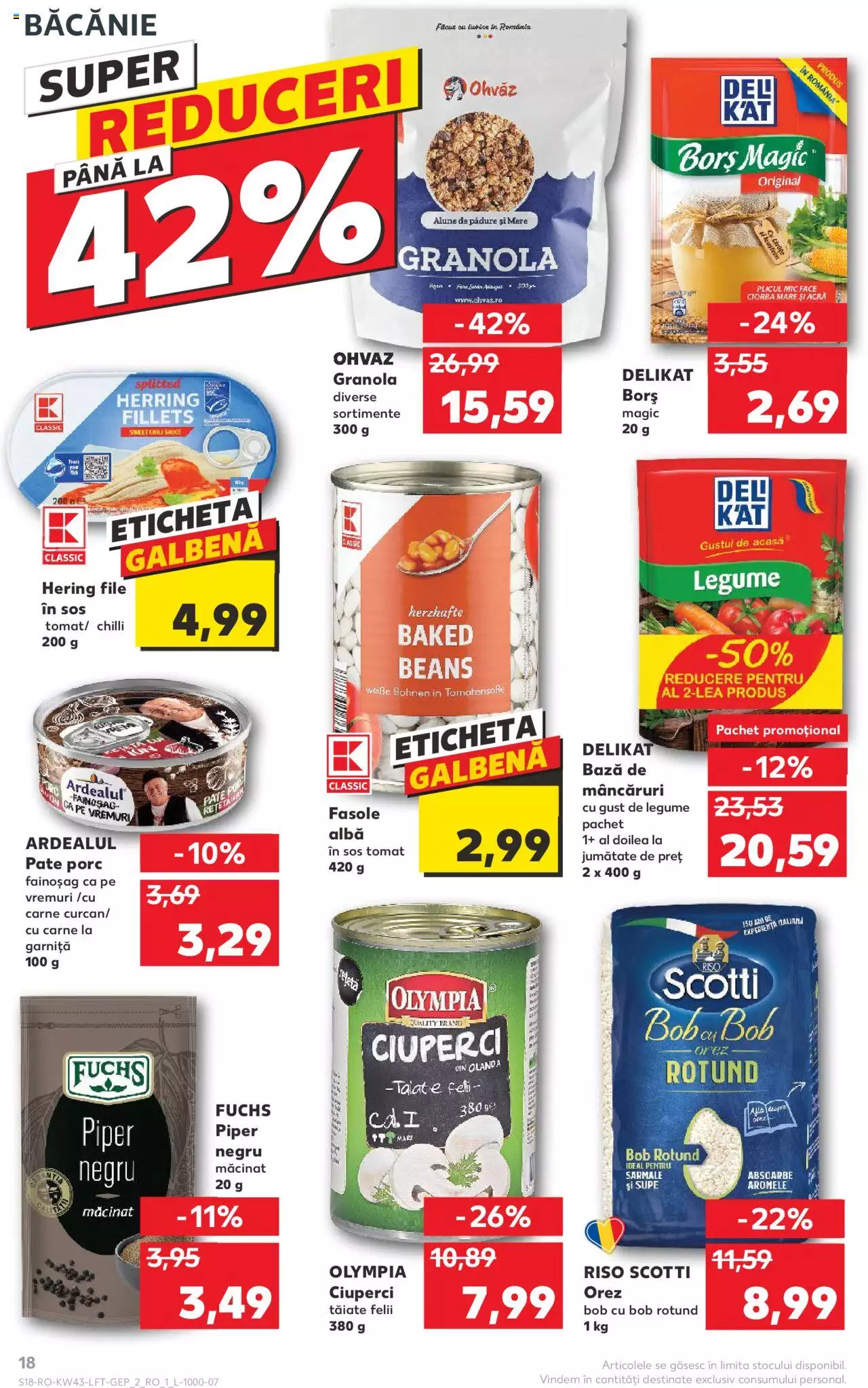 Catalog Kaufland 25 - 31 Octombrie 2023 | Pagina 18
