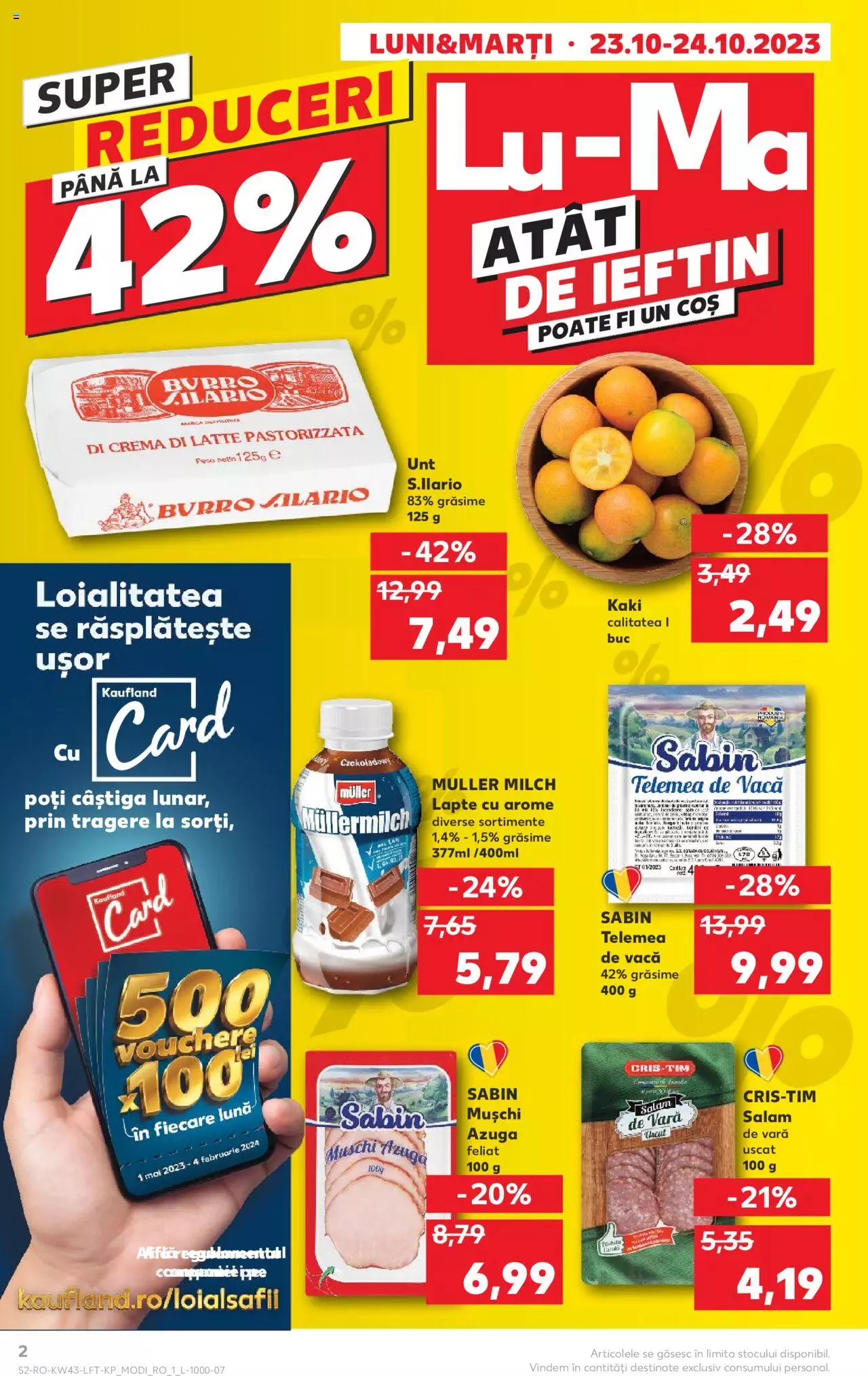 Catalog Kaufland 25 - 31 Octombrie 2023 | Pagina 2
