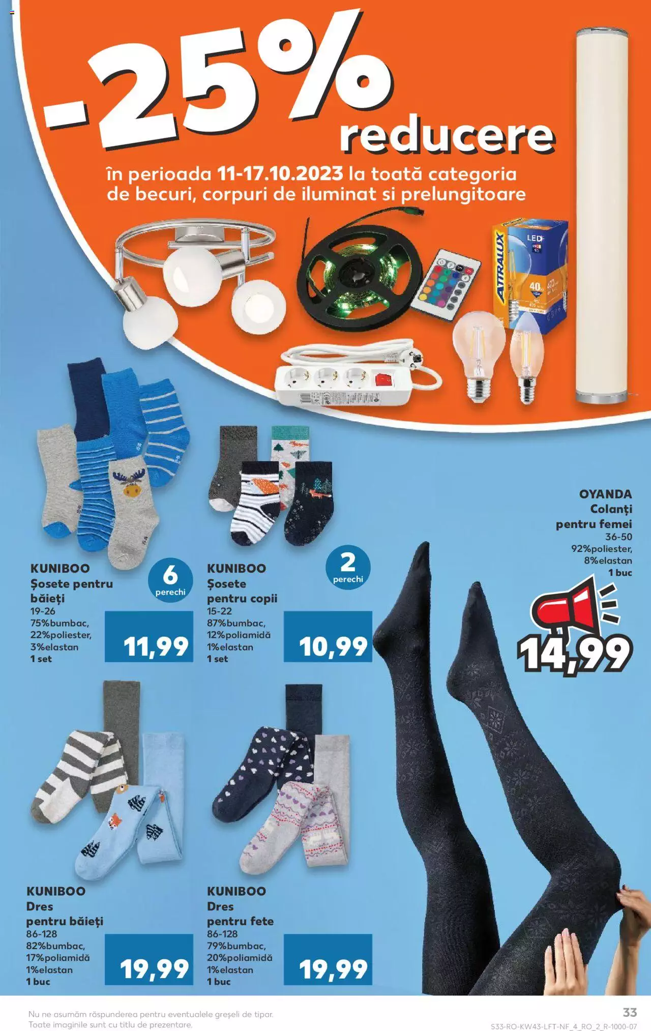 Catalog Kaufland 25 - 31 Octombrie 2023 | Pagina 33