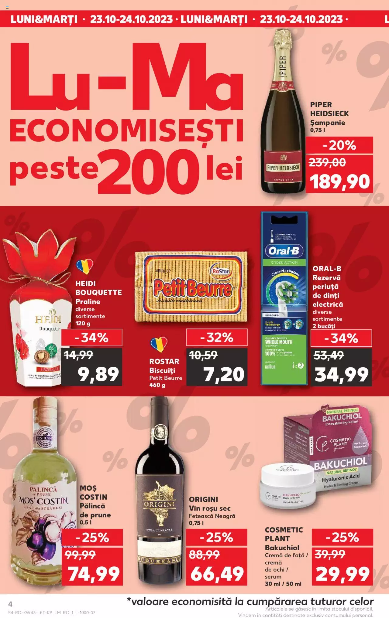 Catalog Kaufland 25 - 31 Octombrie 2023 | Pagina 4