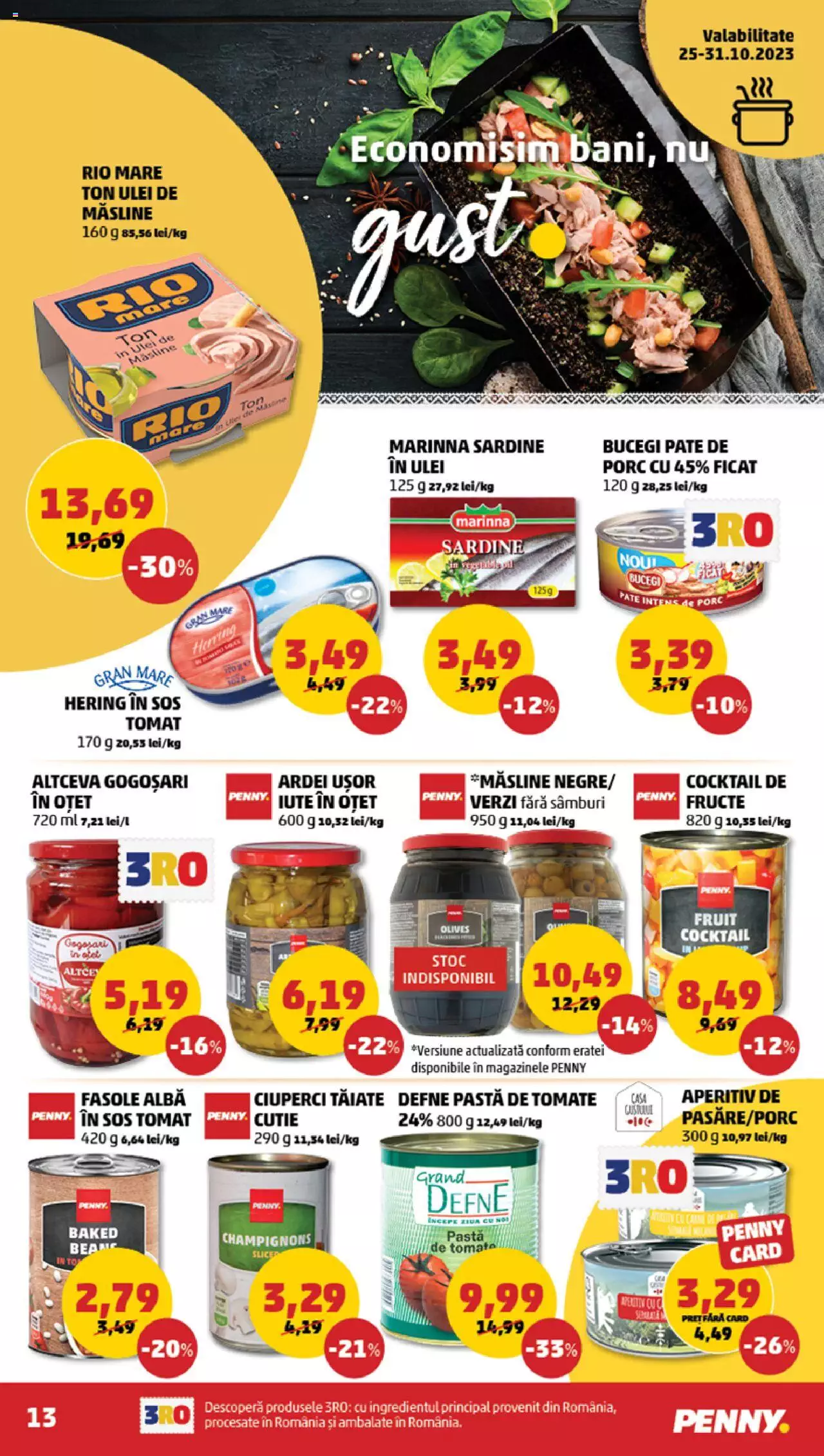 Catalog PENNY Market 25 - 31 Octombrie 2023 | Pagina 13