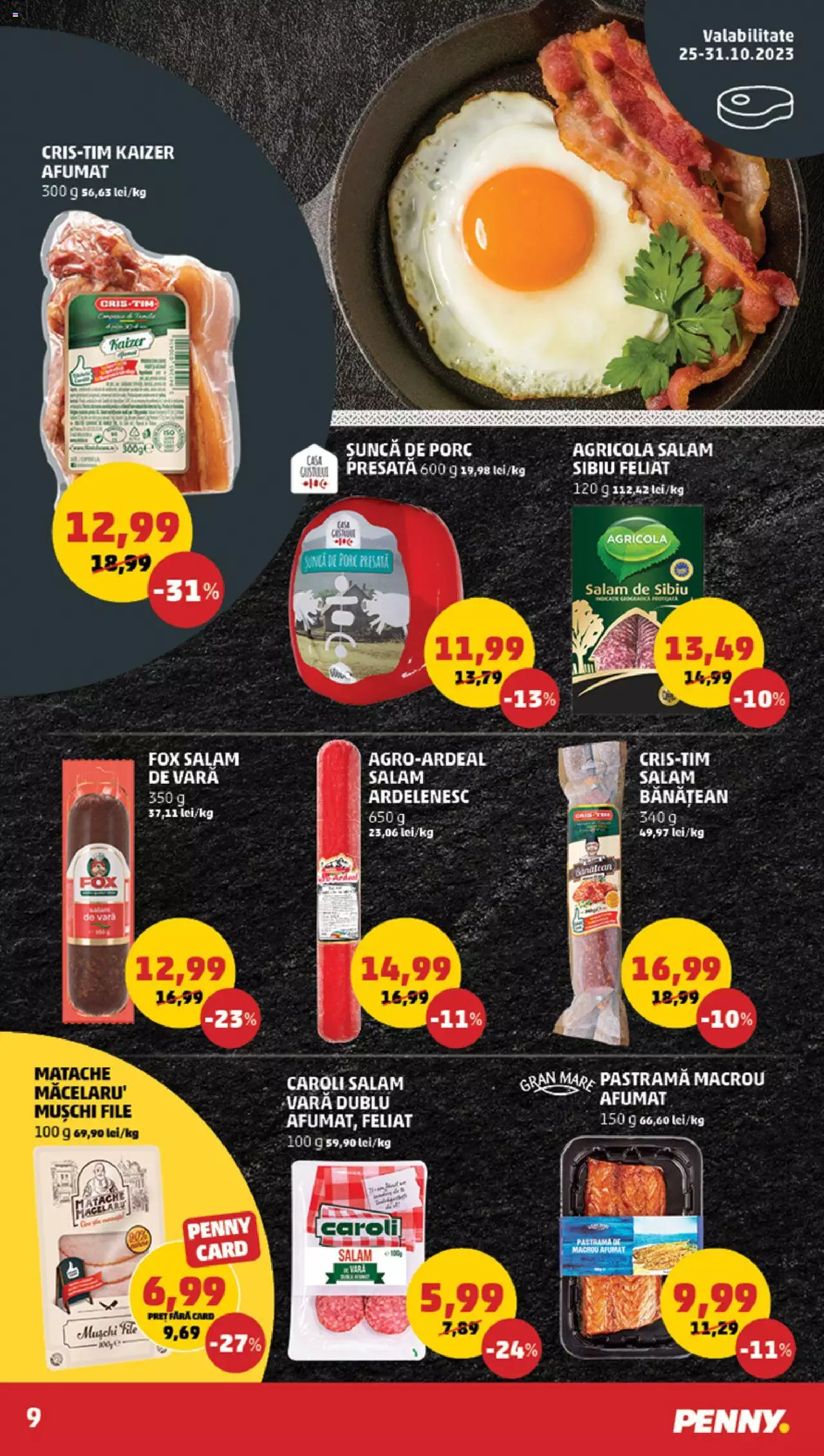Catalog PENNY Market 25 - 31 Octombrie 2023 | Pagina 9