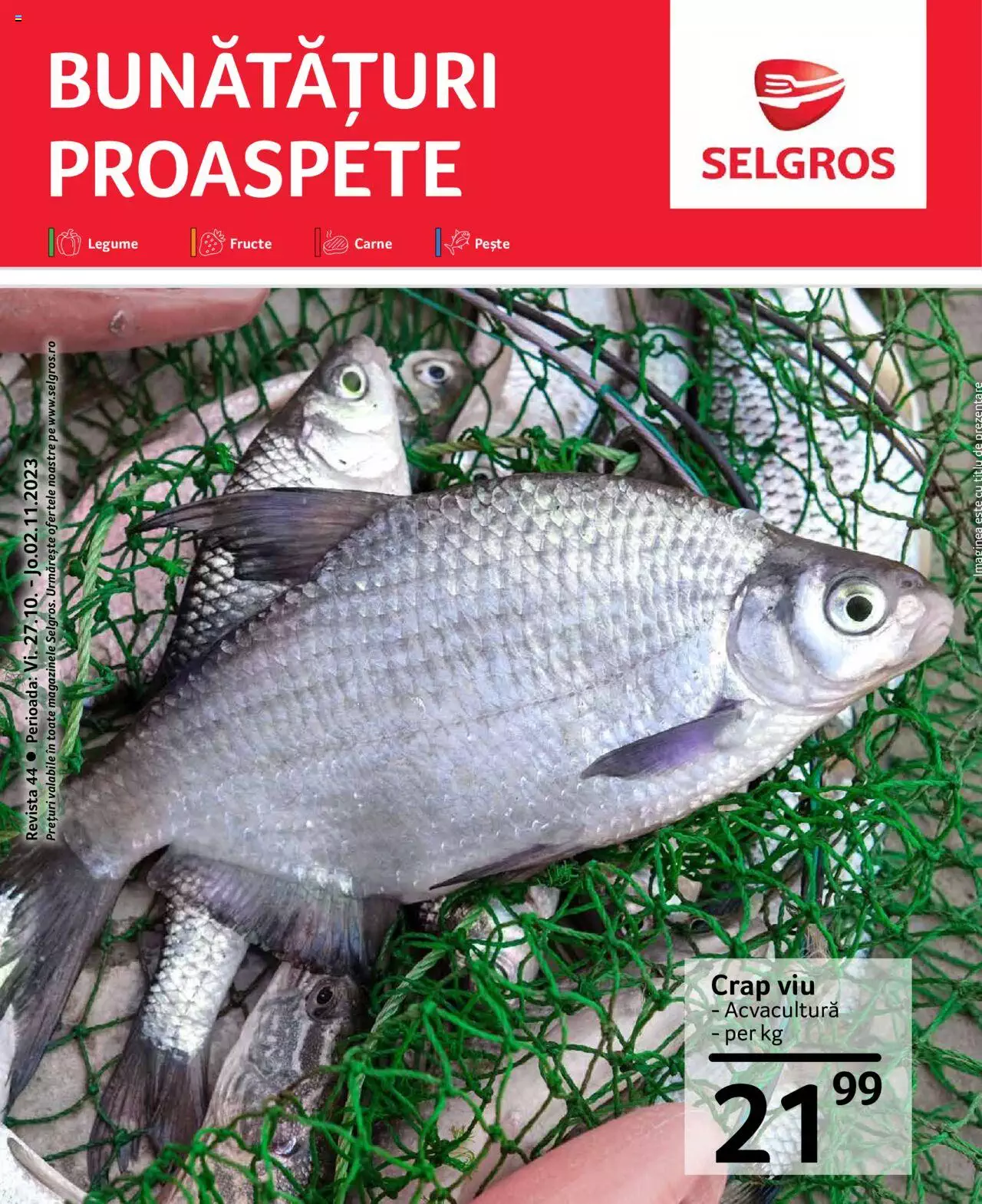 Catalog Selgros 27 Octombrie - 2 Noiembrie 2023 | Pagina 1