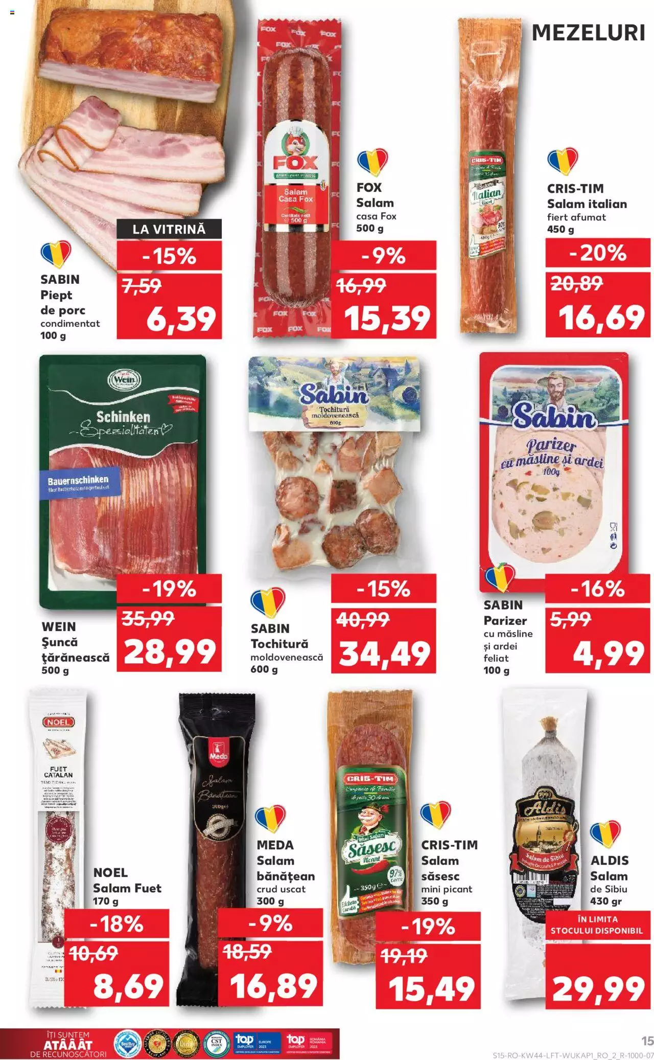 Catalog Kaufland 1 - 7 Noiembrie 2023 | Pagina 15