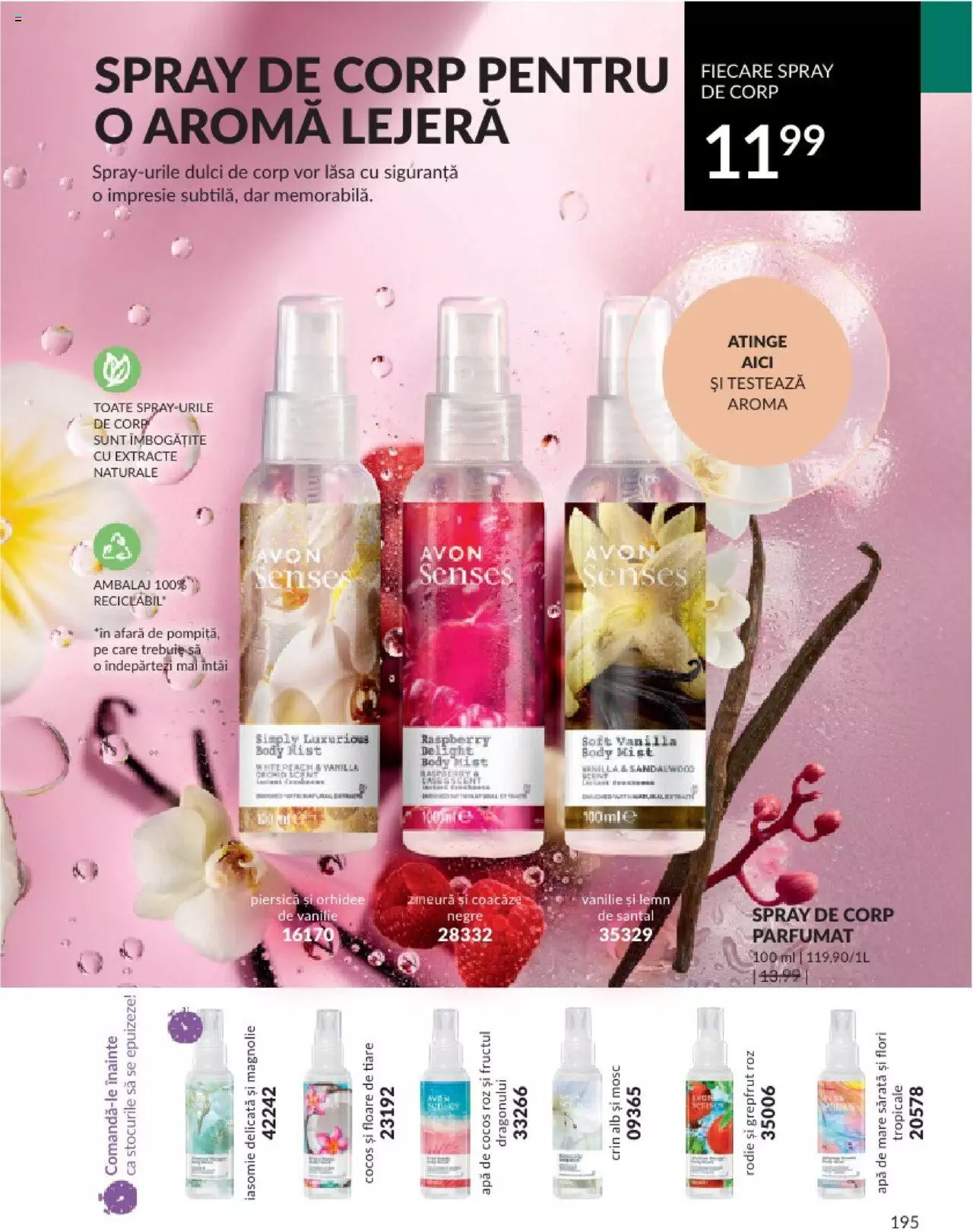 Catalog Avon 1 - 30 Noiembrie 2023 | Pagina 199