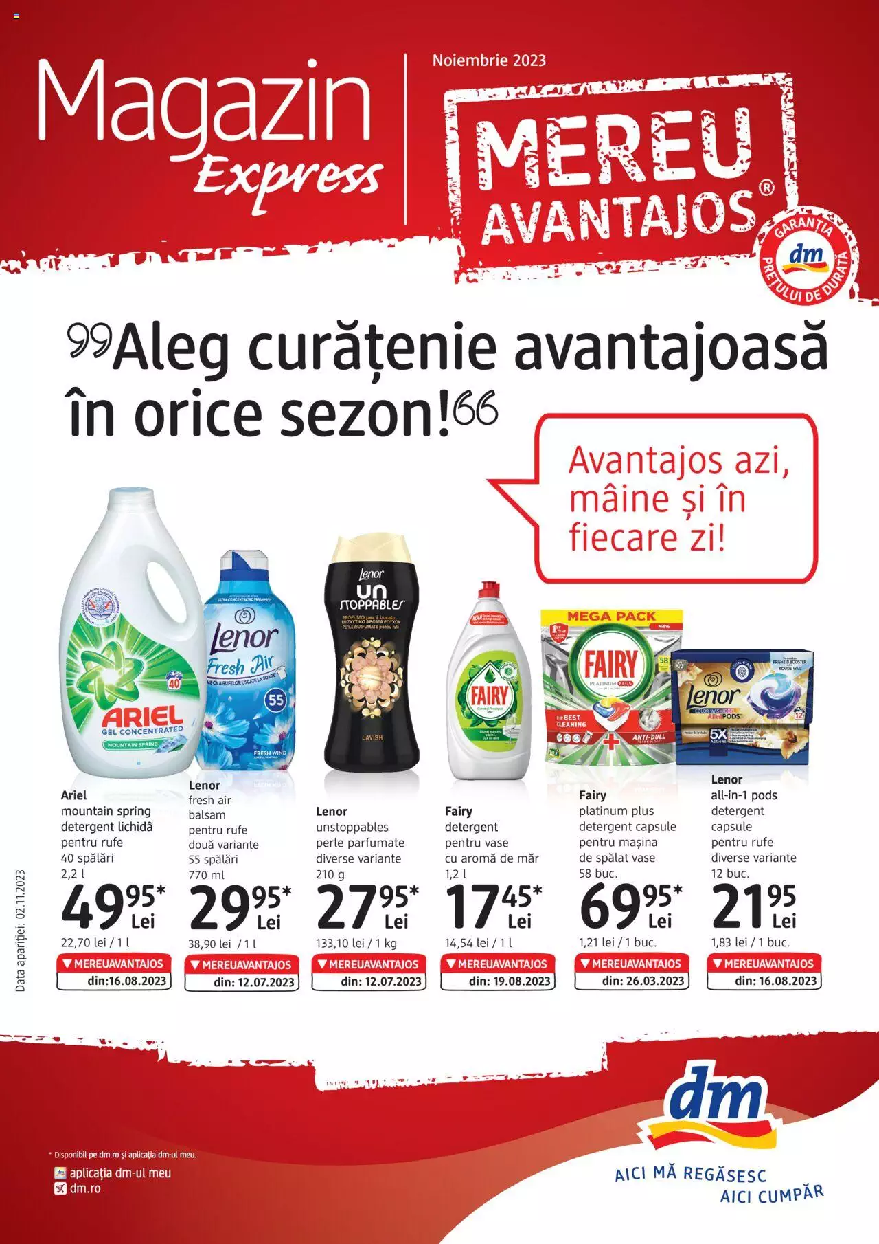 Oferte 1 28 Noiembrie 2023 Catalog DM Drogerie Markt Katalog