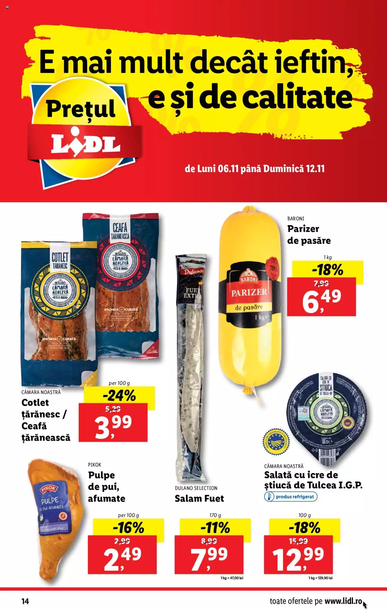 Catalog LIDL 6 - 12 Noiembrie 2023 | Pagina 14