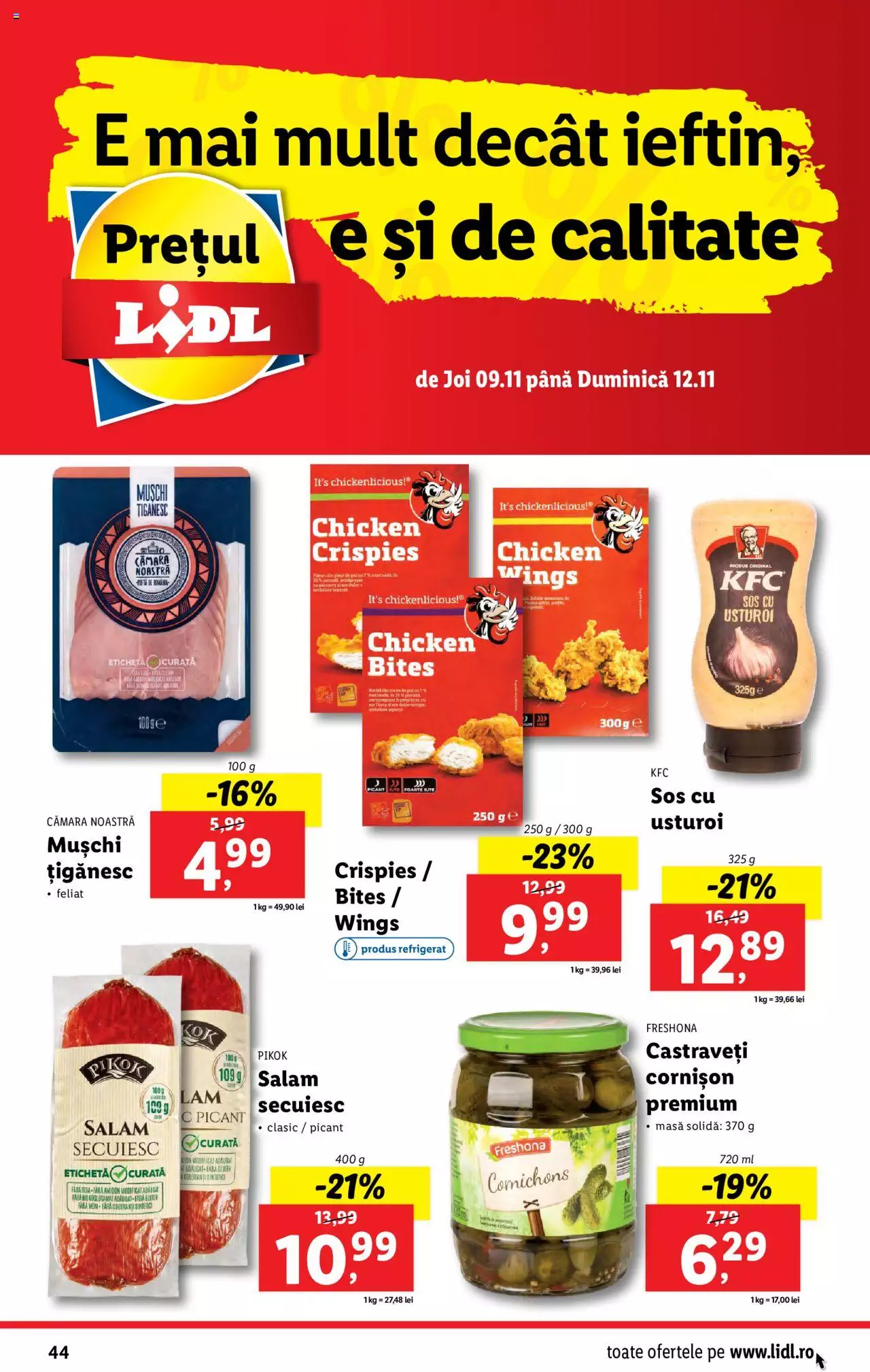 Catalog LIDL 6 - 12 Noiembrie 2023 | Pagina 44