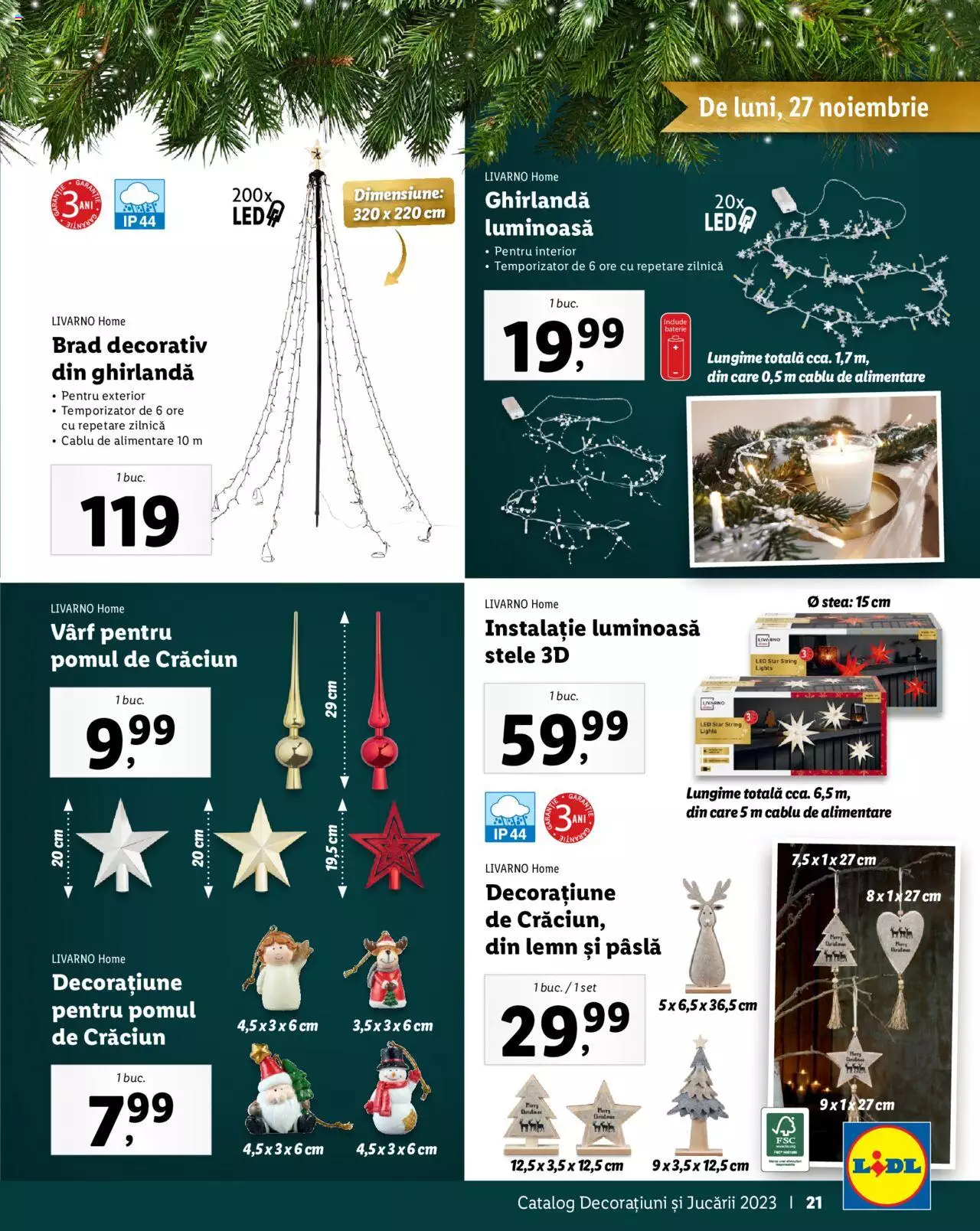 Catalog LIDL 6 Noiembrie - 31 Decembrie 2023 | Pagina 21