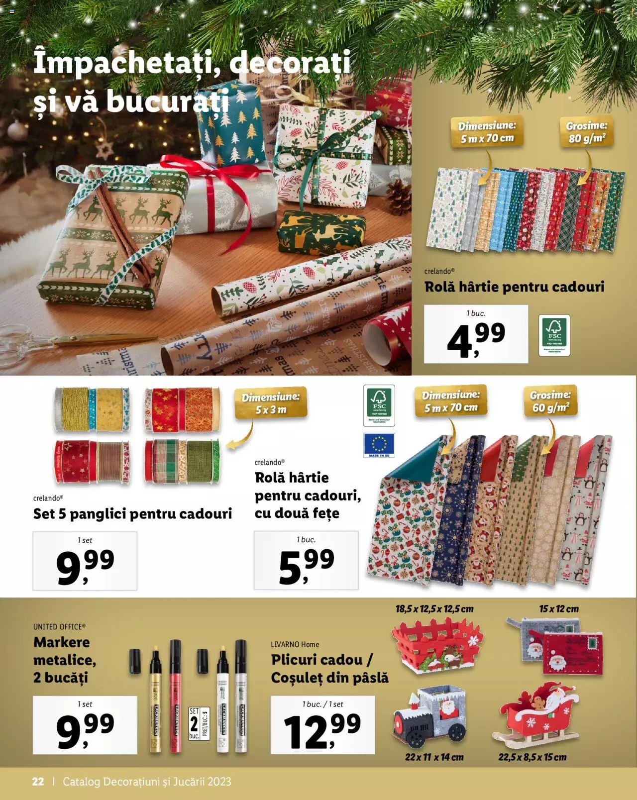 Catalog LIDL 6 Noiembrie - 31 Decembrie 2023 | Pagina 22