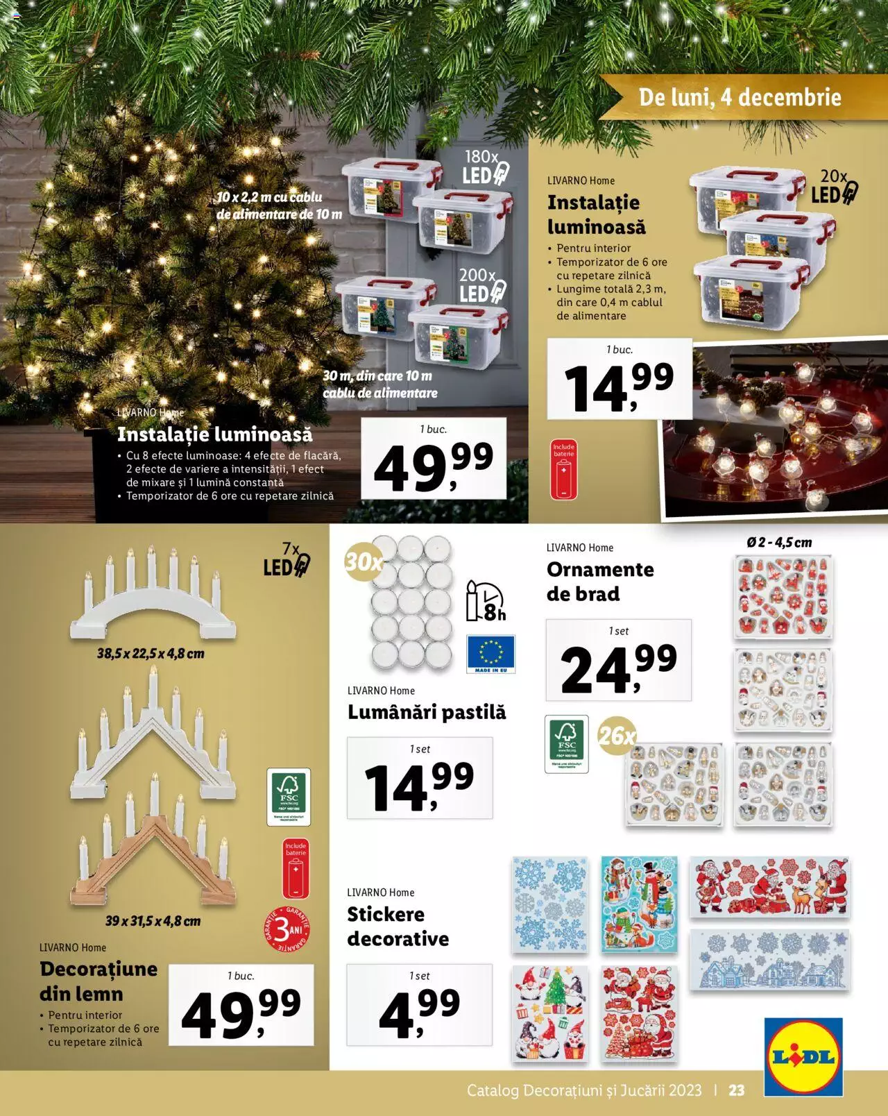 Catalog LIDL 6 Noiembrie - 31 Decembrie 2023 | Pagina 23
