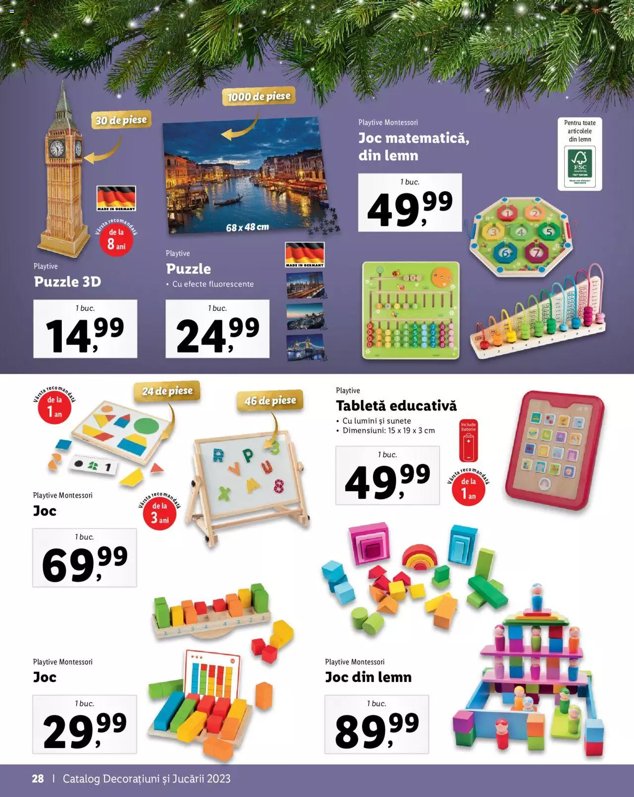 Catalog LIDL 6 Noiembrie - 31 Decembrie 2023 | Pagina 28