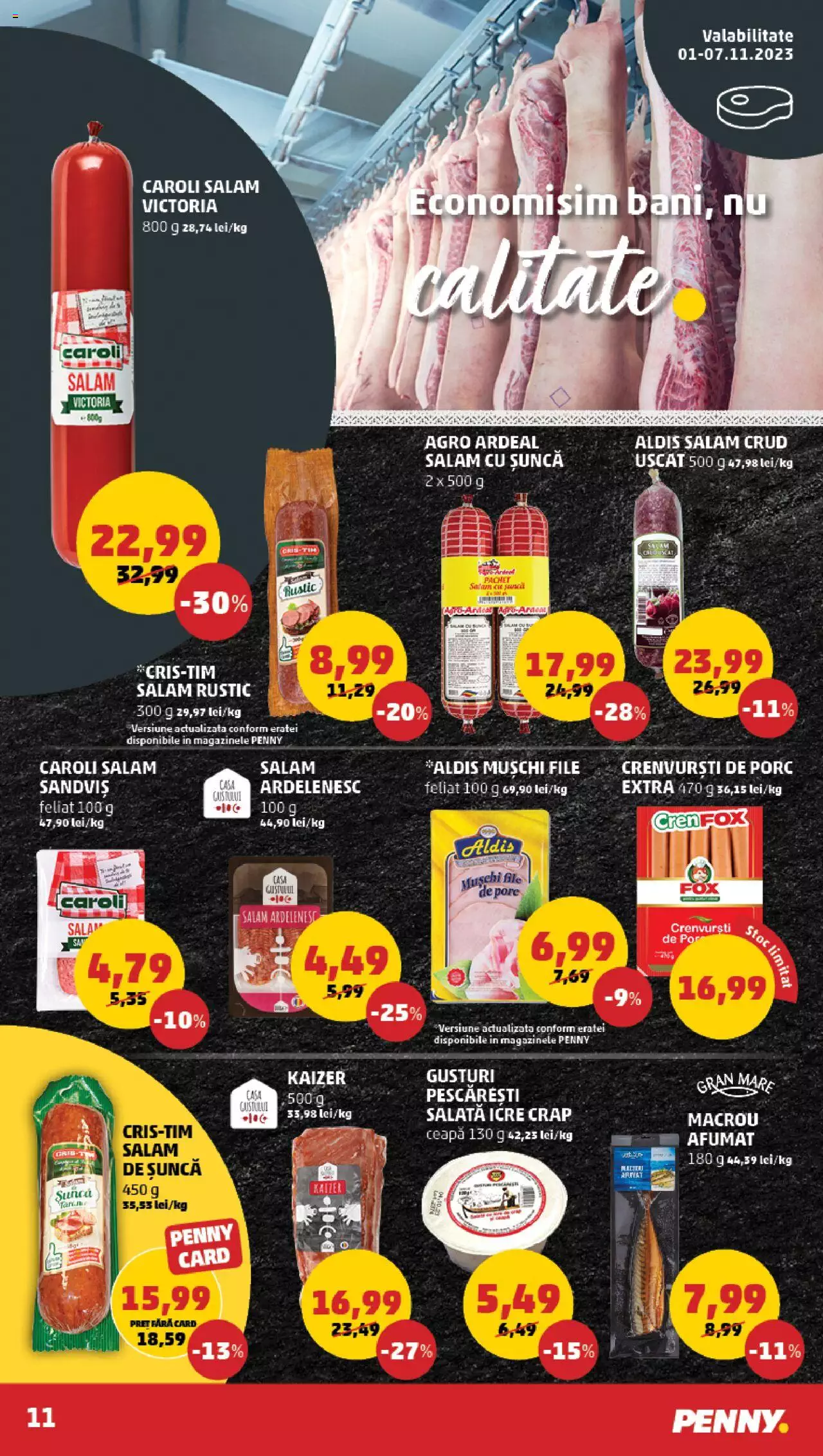 Catalog PENNY Market 1 - 7 Noiembrie 2023 | Pagina 11