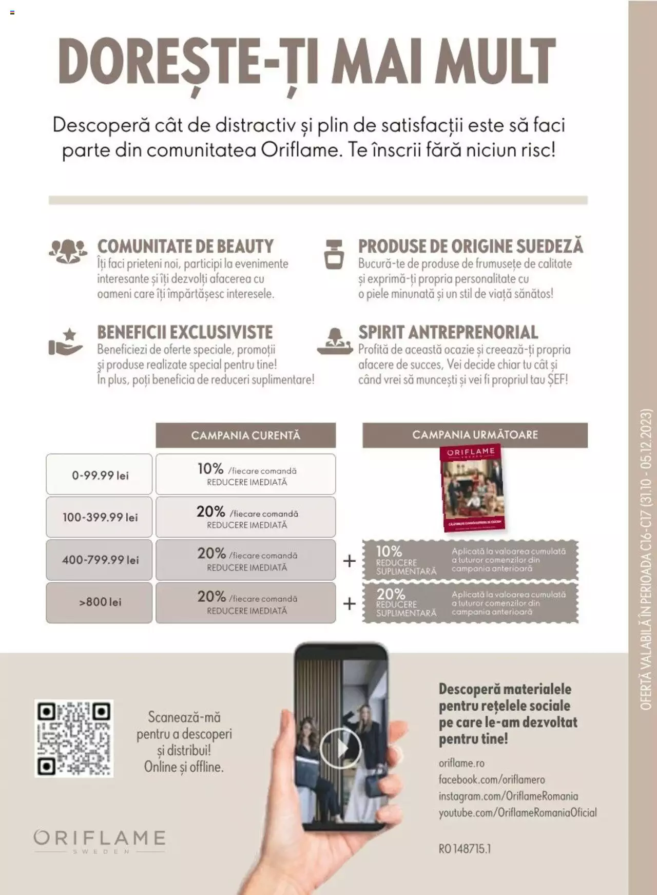 Catalog Oriflame 31 Octombrie - 5 Decembrie 2023 | Pagina 8