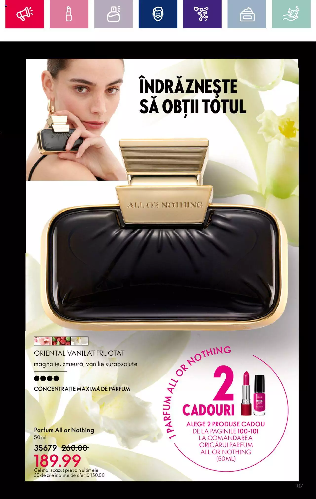 Catalog Oriflame 31 Octombrie - 14 Noiembrie 2023 | Pagina 107