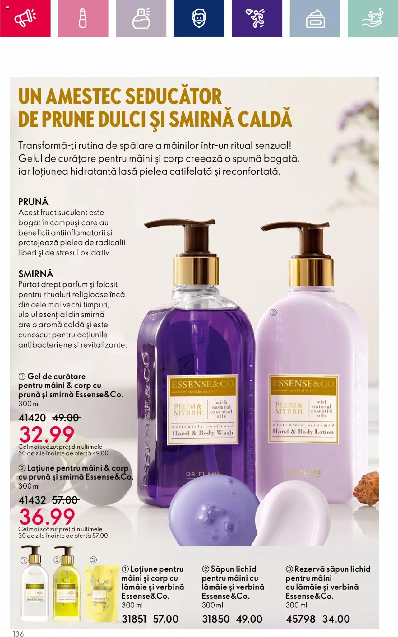 Catalog Oriflame 31 Octombrie - 14 Noiembrie 2023 | Pagina 136