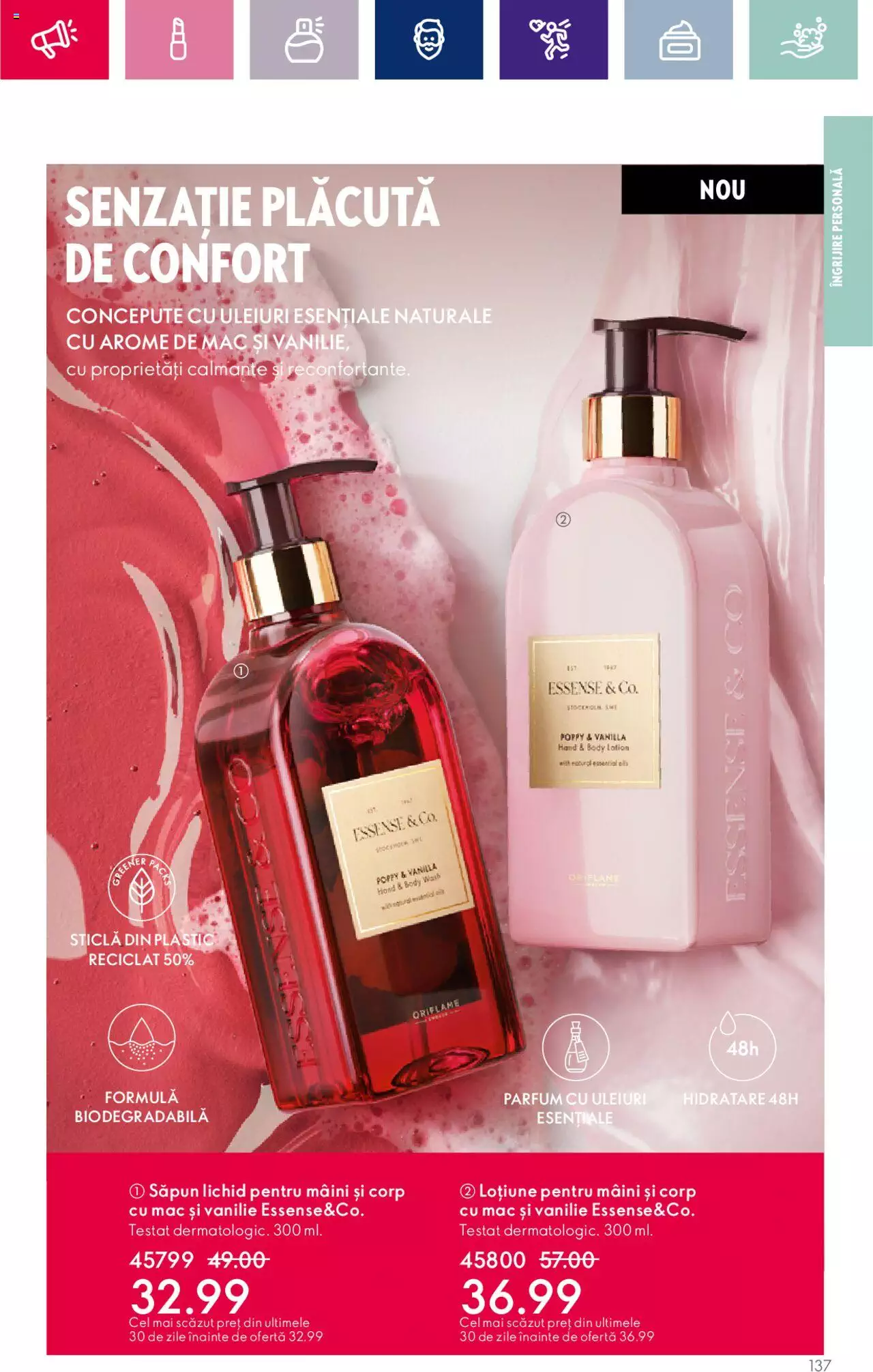 Catalog Oriflame 31 Octombrie - 14 Noiembrie 2023 | Pagina 137