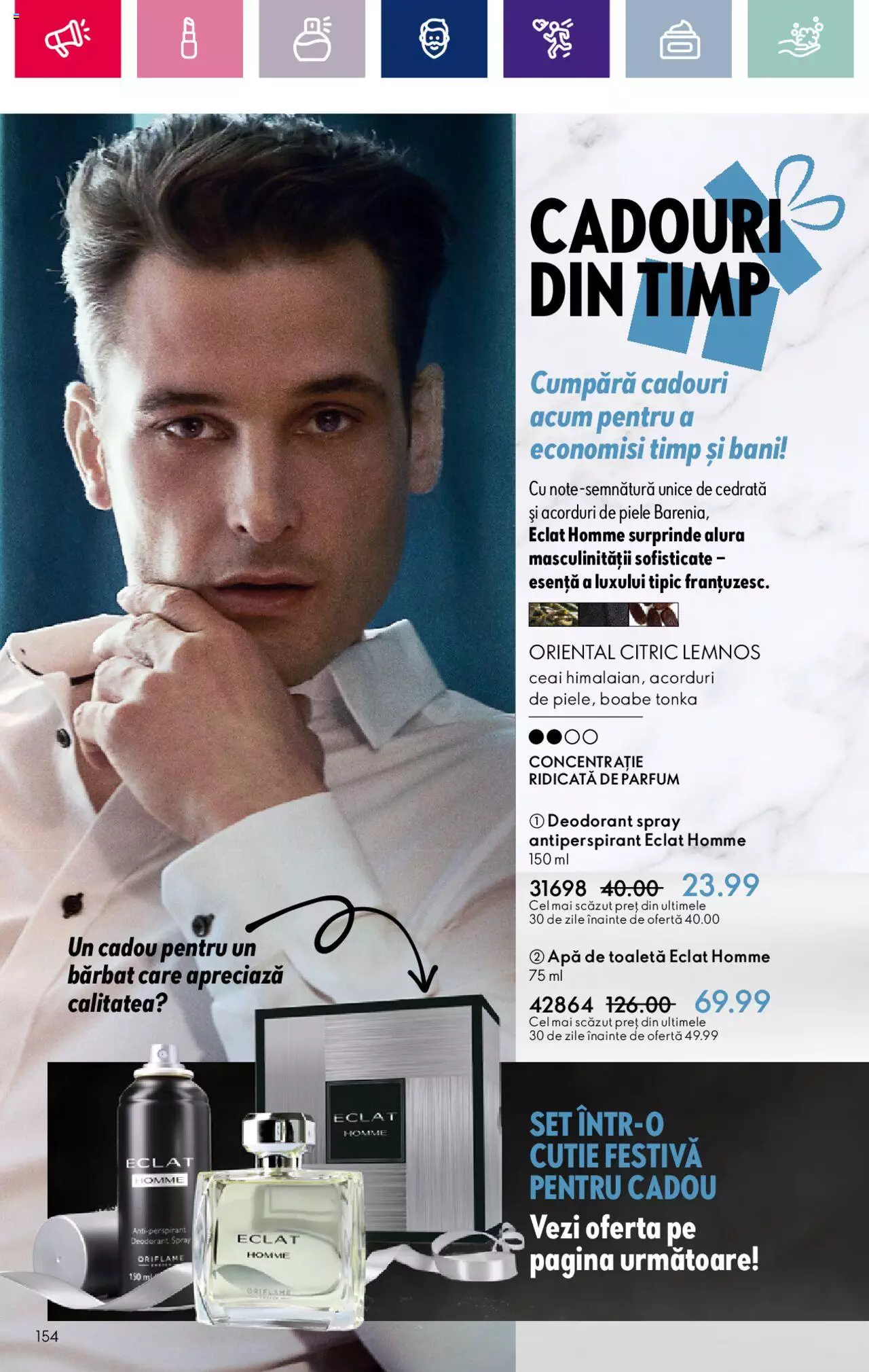 Catalog Oriflame 31 Octombrie - 14 Noiembrie 2023 | Pagina 154