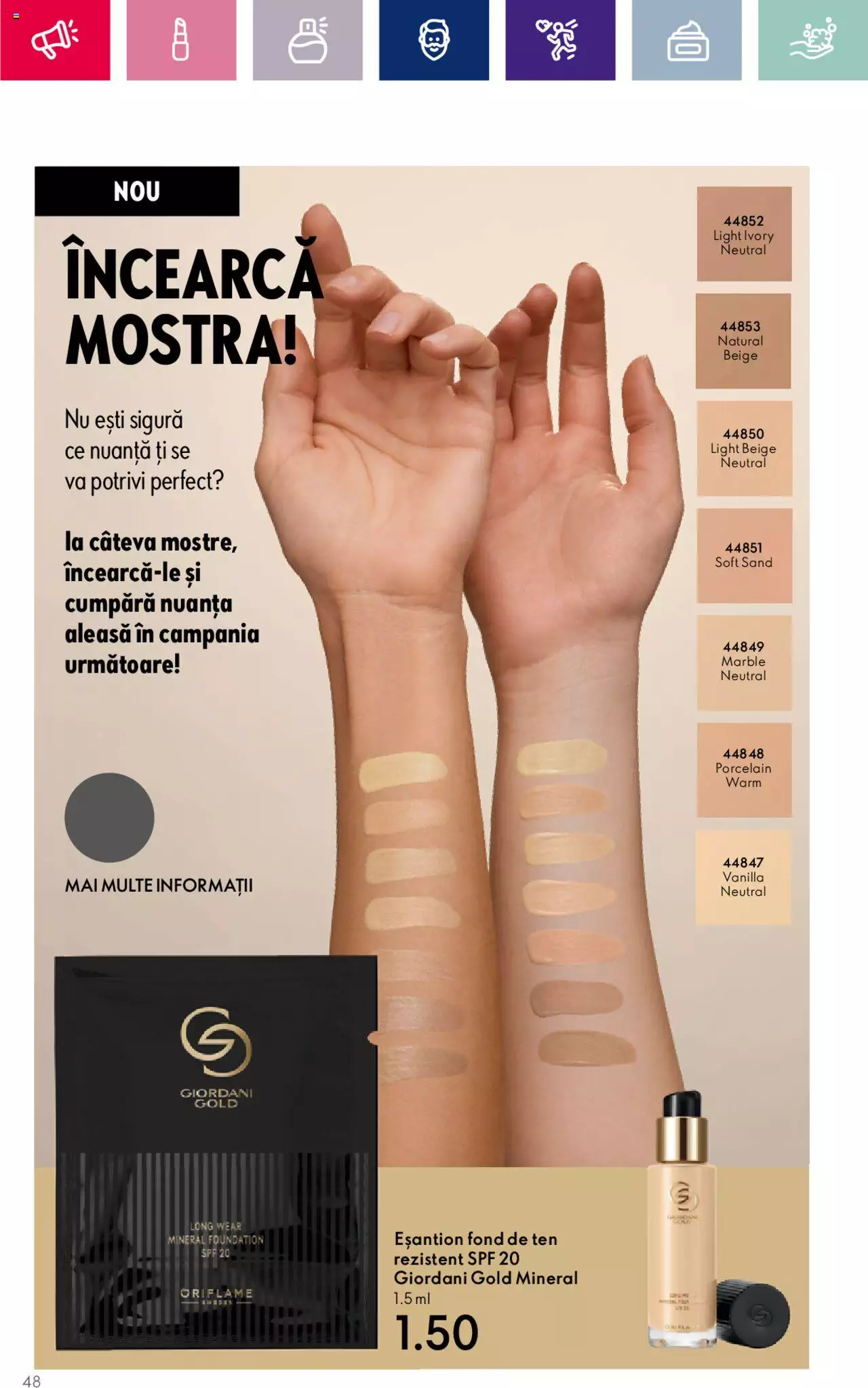 Catalog Oriflame 31 Octombrie - 14 Noiembrie 2023 | Pagina 48