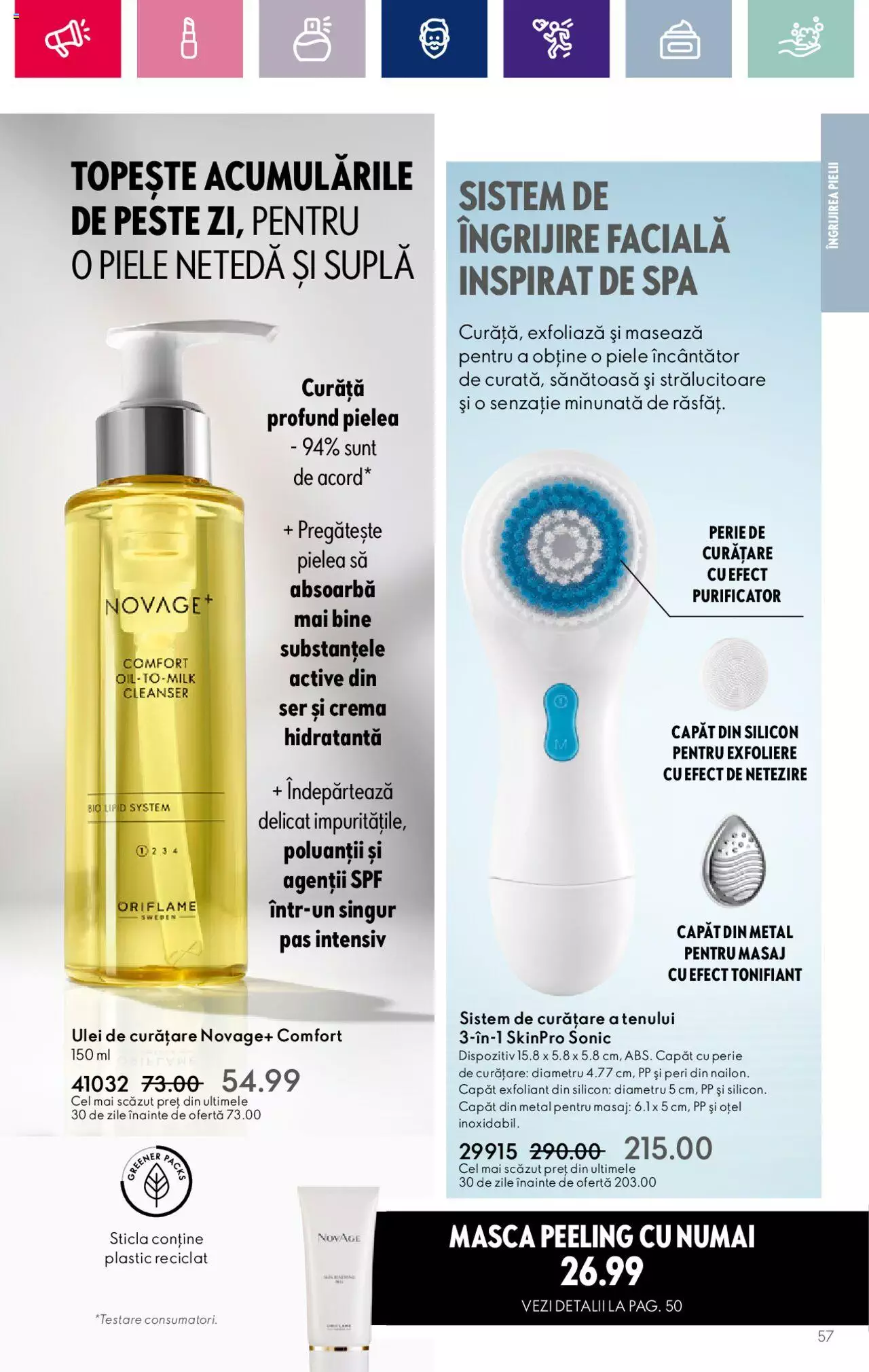 Catalog Oriflame 31 Octombrie - 14 Noiembrie 2023 | Pagina 57