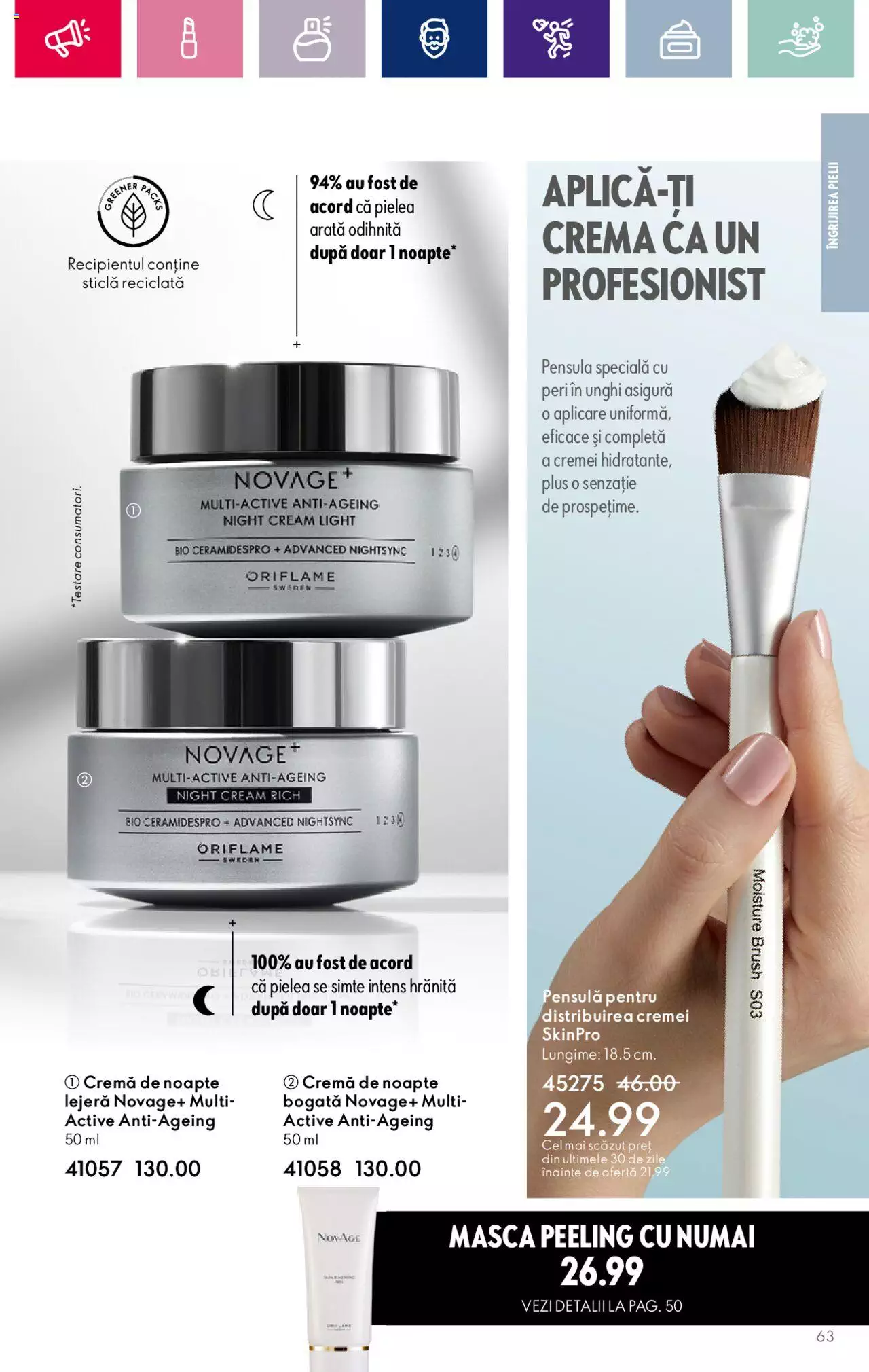 Catalog Oriflame 31 Octombrie - 14 Noiembrie 2023 | Pagina 63