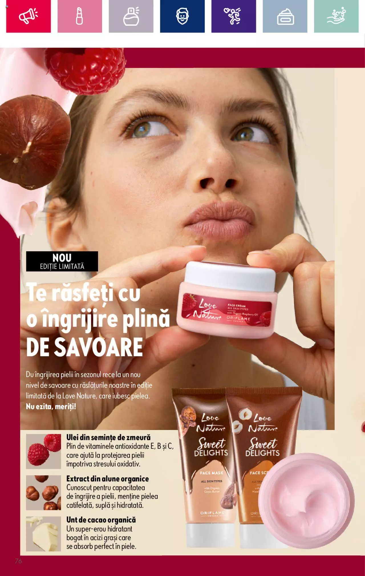 Catalog Oriflame 31 Octombrie - 14 Noiembrie 2023 | Pagina 76