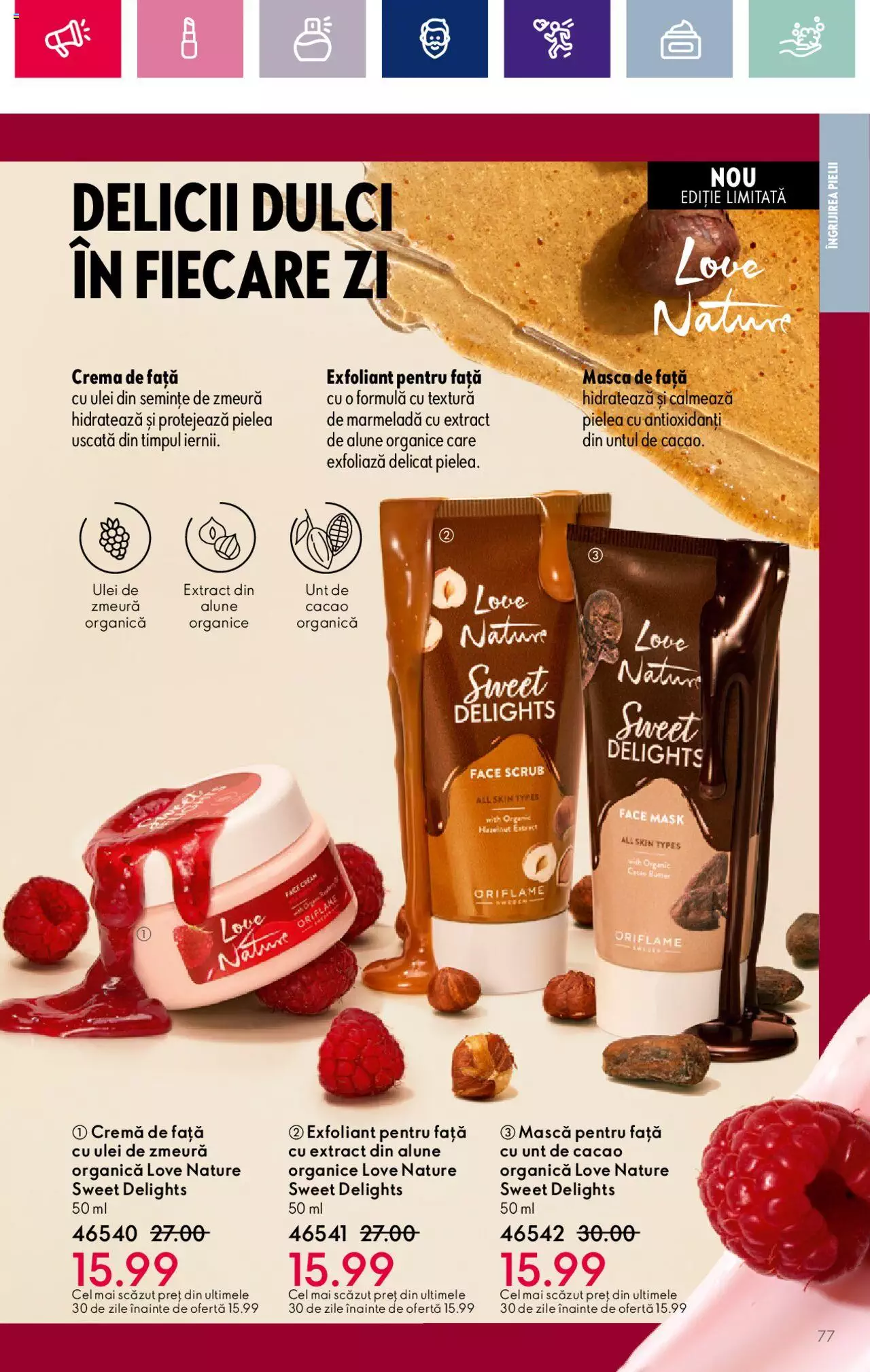 Catalog Oriflame 31 Octombrie - 14 Noiembrie 2023 | Pagina 77
