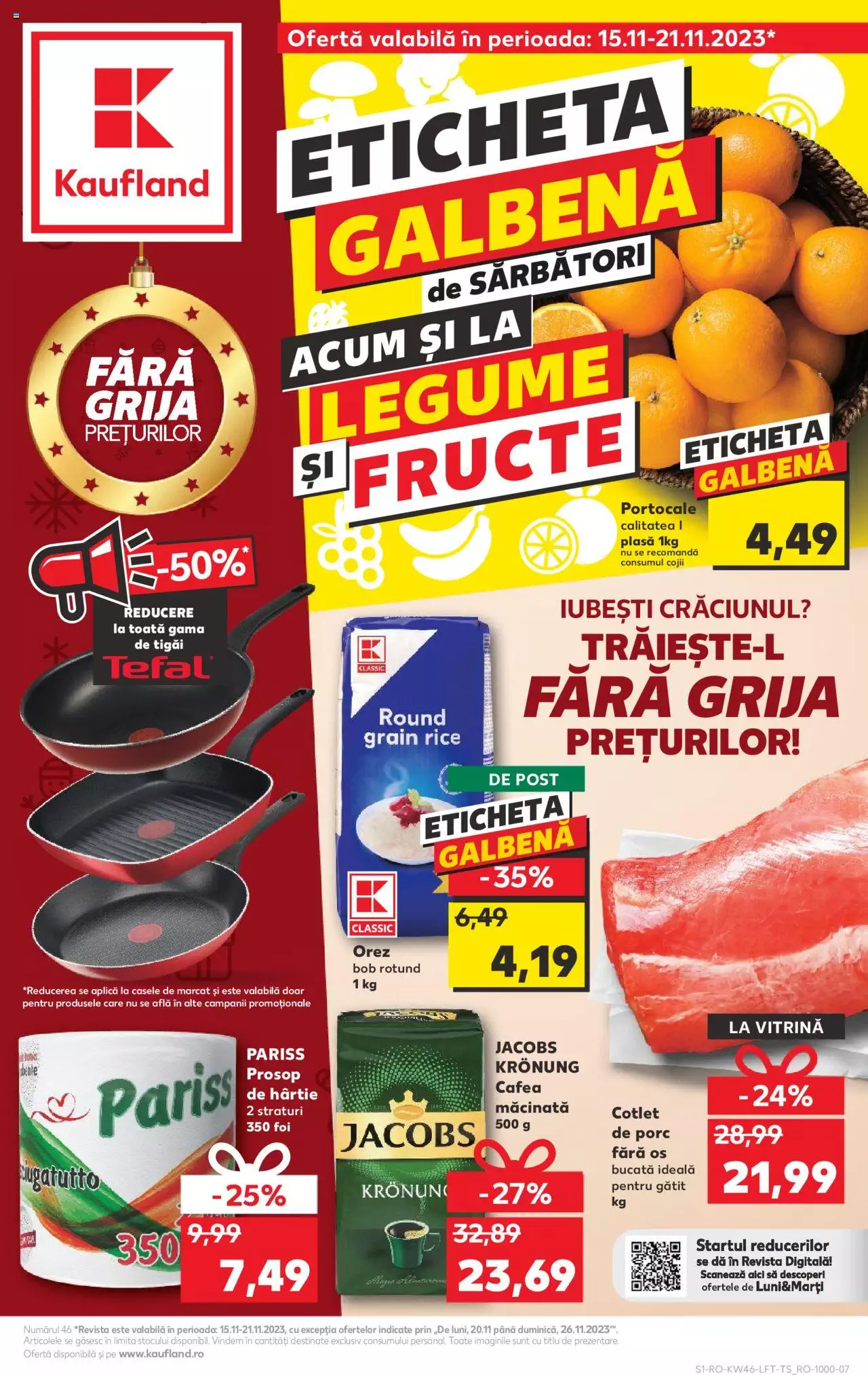 Catalog Kaufland 15 - 21 Noiembrie 2023 | Pagina 1