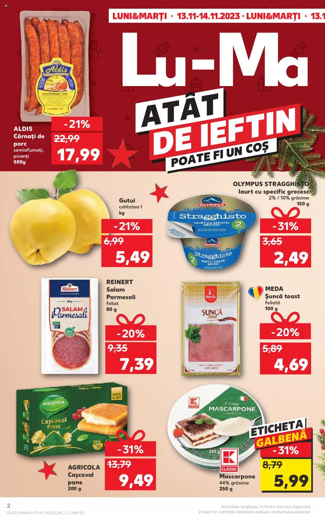 Catalog Kaufland 15 - 21 Noiembrie 2023 | Pagina 2