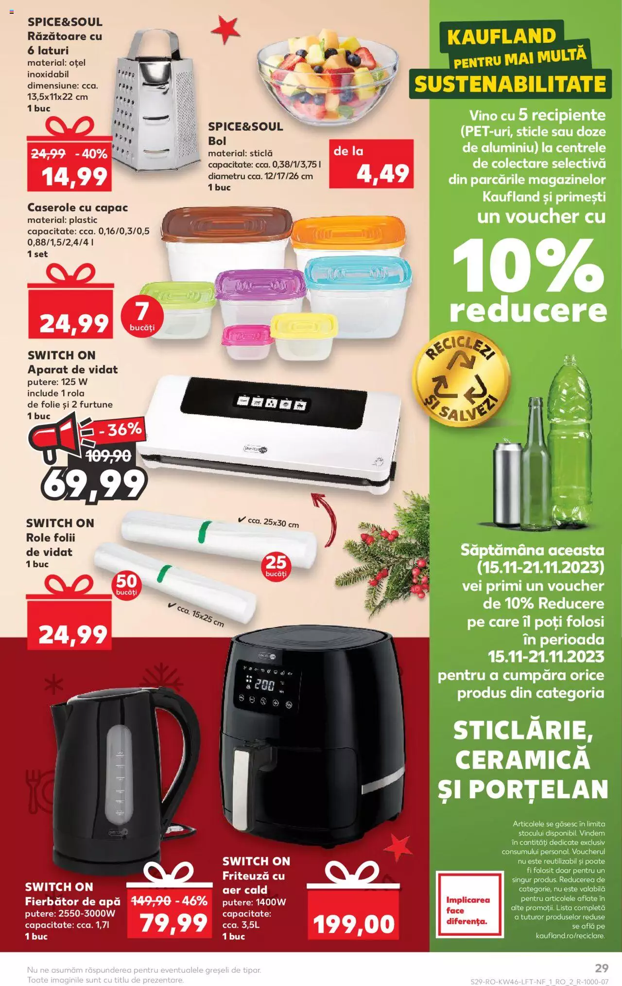 Catalog Kaufland 15 - 21 Noiembrie 2023 | Pagina 29