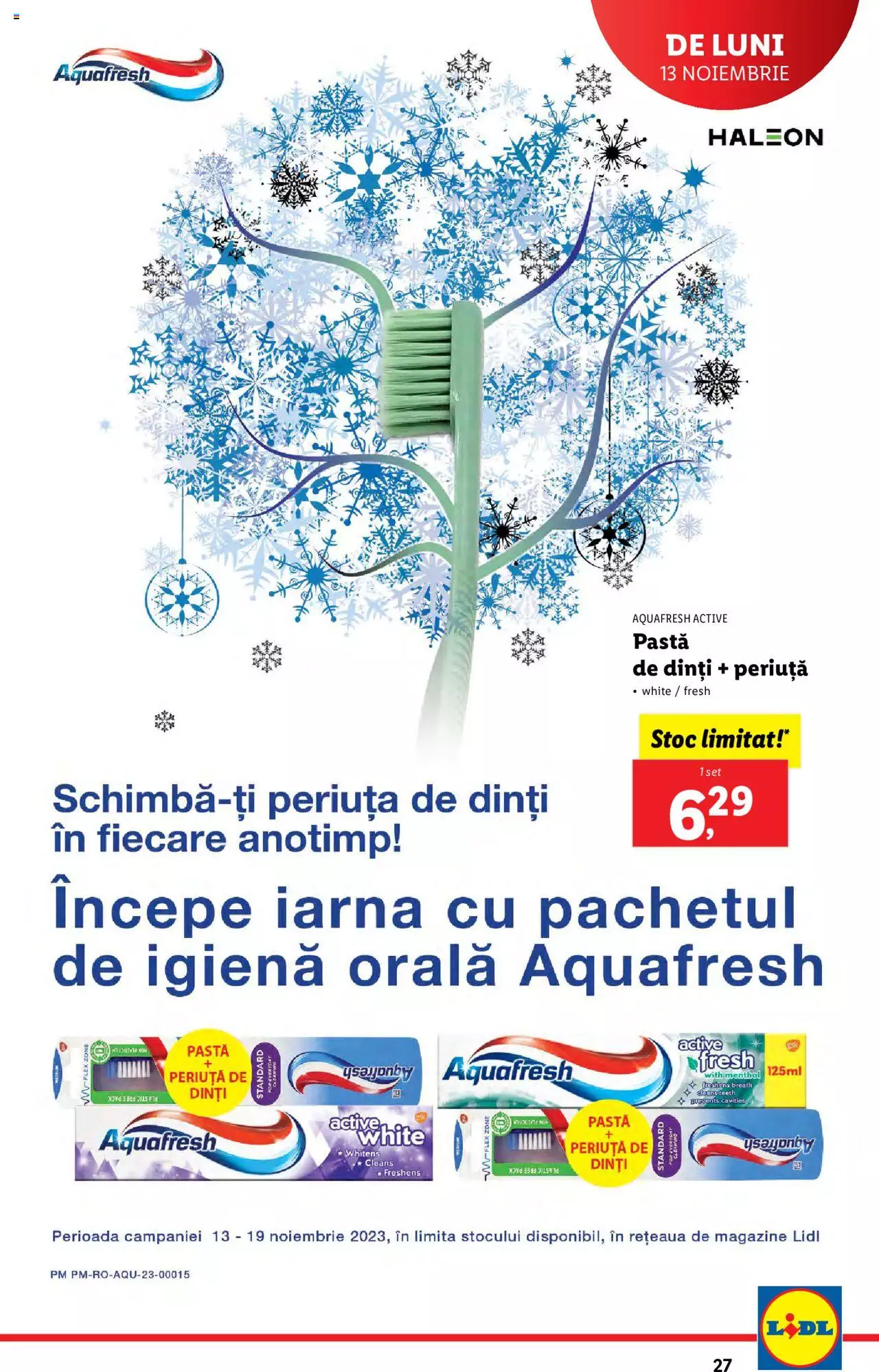 Catalog LIDL 13 - 19 Noiembrie 2023 | Pagina 27