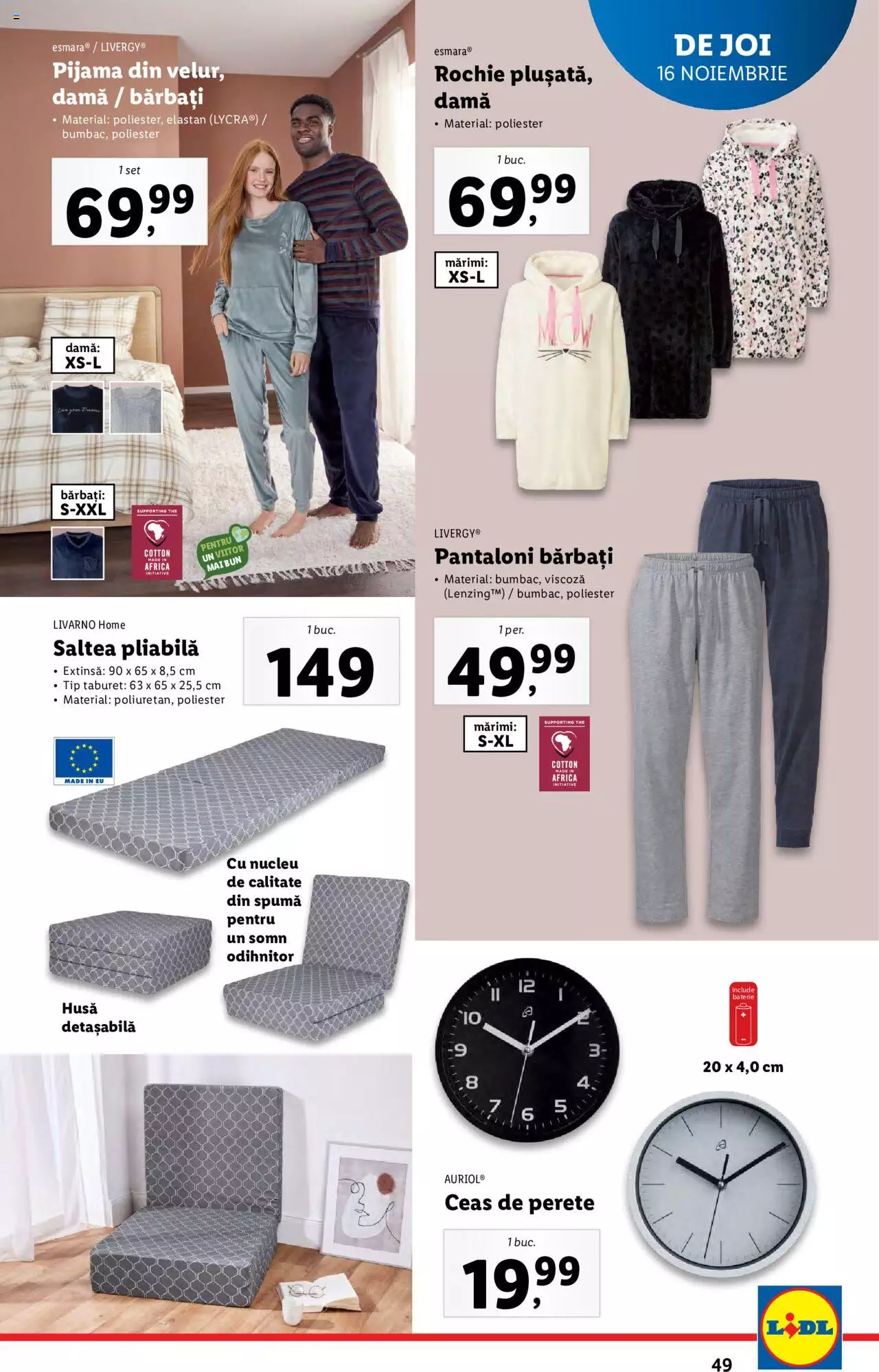 Catalog LIDL 13 - 19 Noiembrie 2023 | Pagina 49