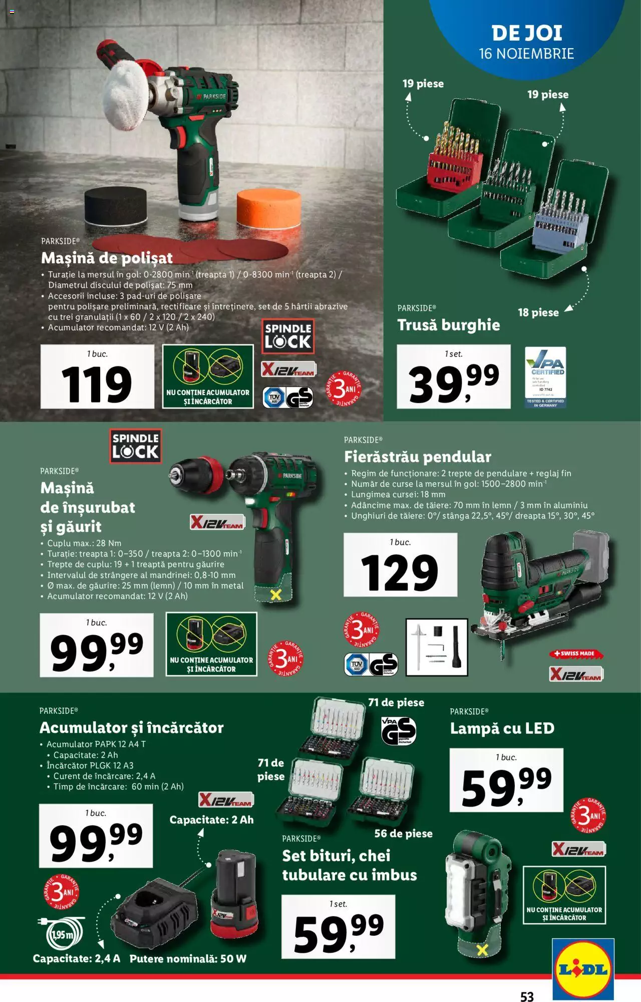 Catalog LIDL 13 - 19 Noiembrie 2023 | Pagina 53