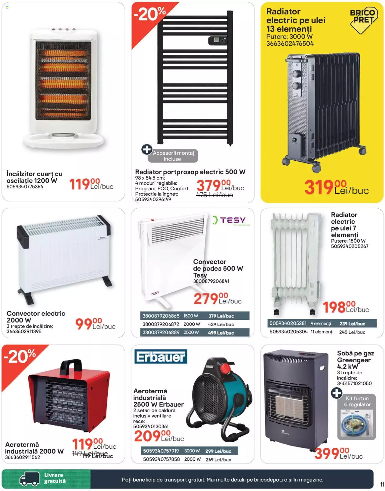 Catalog Brico Depot 23 Noiembrie - 23 Decembrie 2023 | Pagina 11