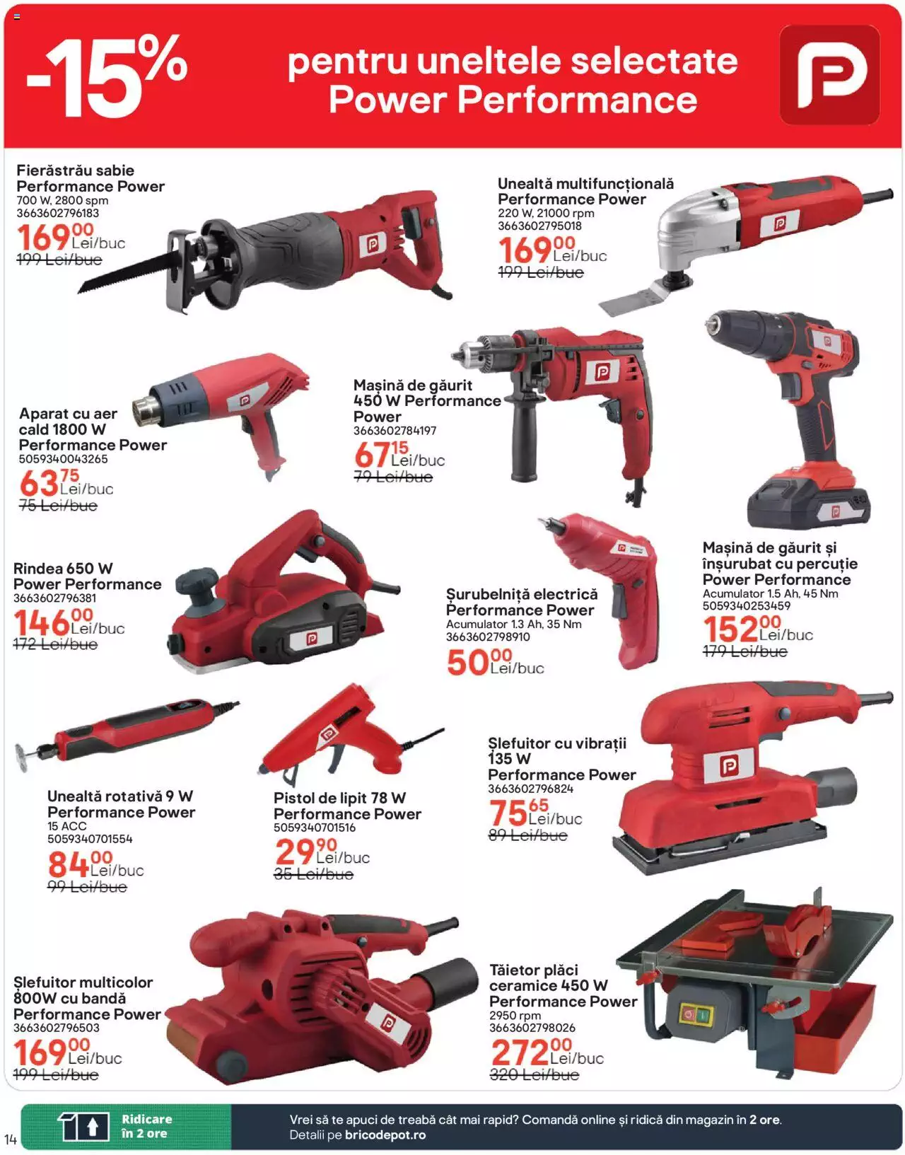 Catalog Brico Depot 23 Noiembrie - 23 Decembrie 2023 | Pagina 14