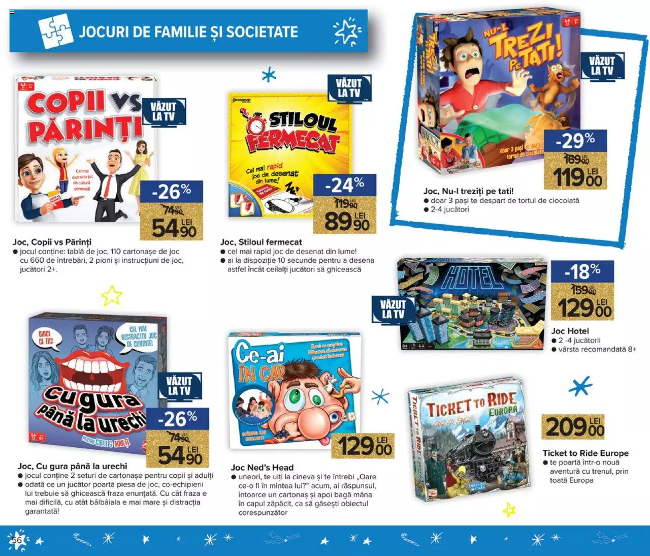 Catalog Carrefour 8 Noiembrie 2023 - 9 Ianuarie 2024 | Pagina 56