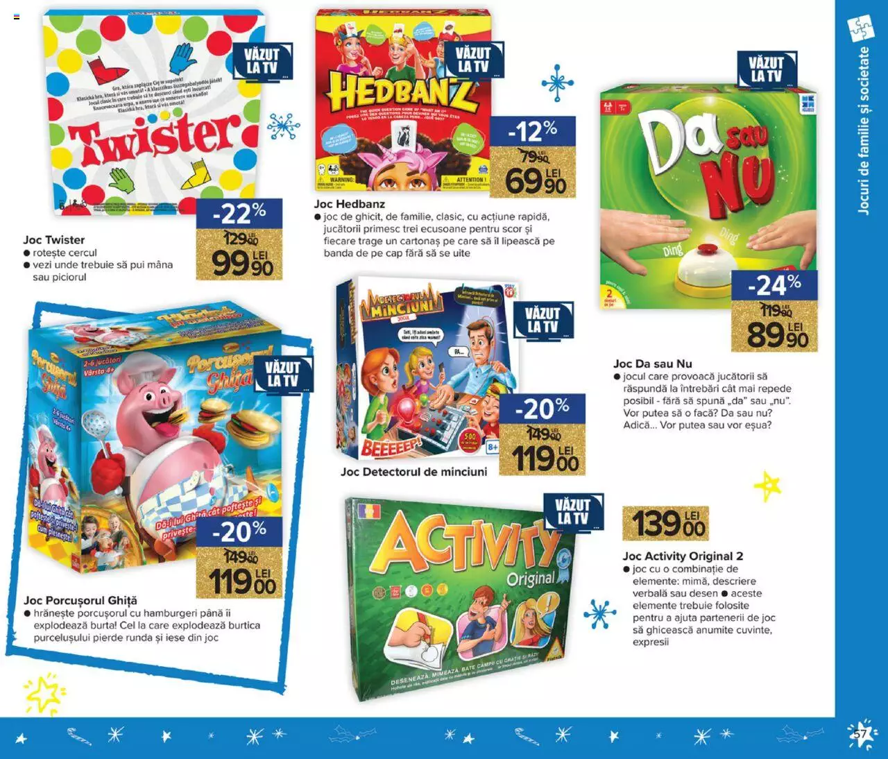 Catalog Carrefour 8 Noiembrie 2023 - 9 Ianuarie 2024 | Pagina 57