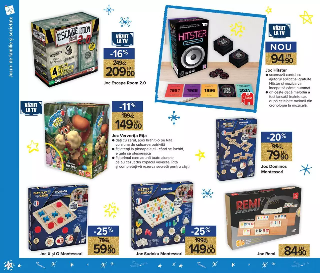 Catalog Carrefour 8 Noiembrie 2023 - 9 Ianuarie 2024 | Pagina 58