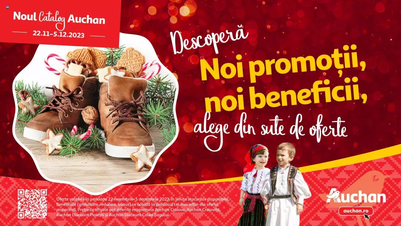 Catalog Auchan 22 Noiembrie - 5 Decembrie 2023 | Pagina 1