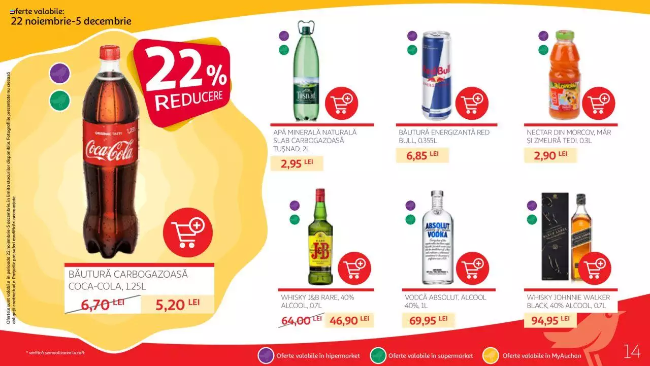 Catalog Auchan 22 Noiembrie - 5 Decembrie 2023 | Pagina 14