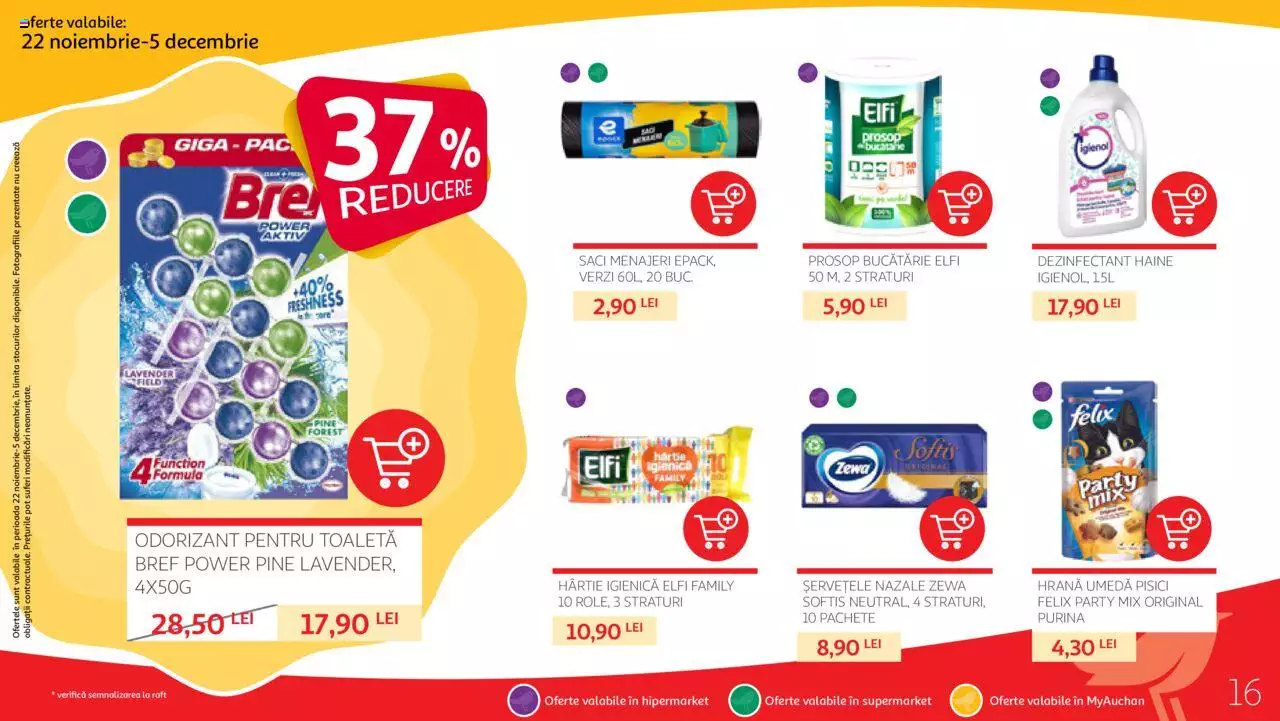 Catalog Auchan 22 Noiembrie - 5 Decembrie 2023 | Pagina 16