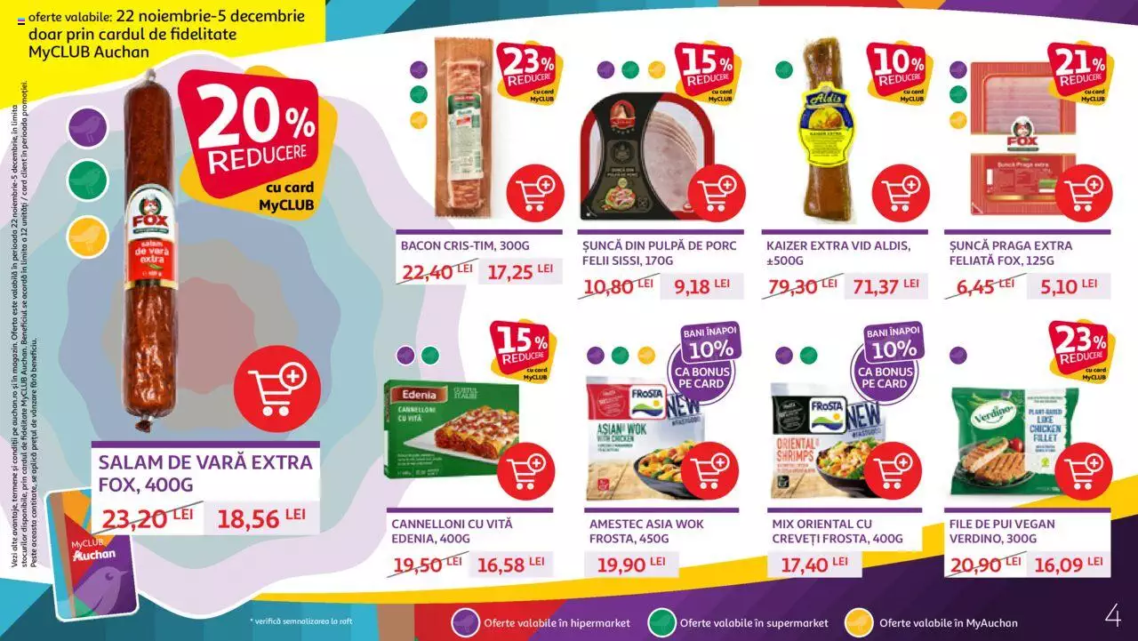 Catalog Auchan 22 Noiembrie - 5 Decembrie 2023 | Pagina 4