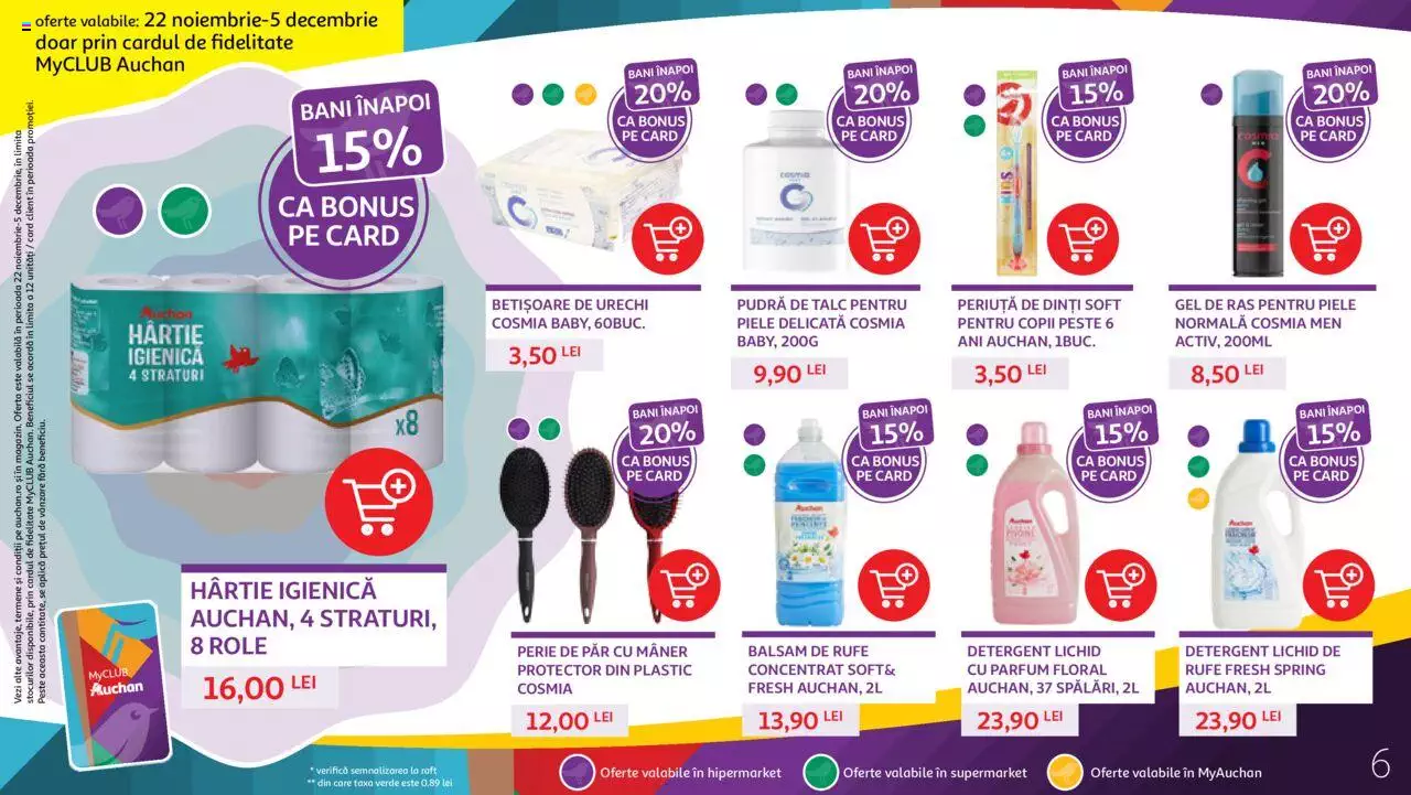 Catalog Auchan 22 Noiembrie - 5 Decembrie 2023 | Pagina 6