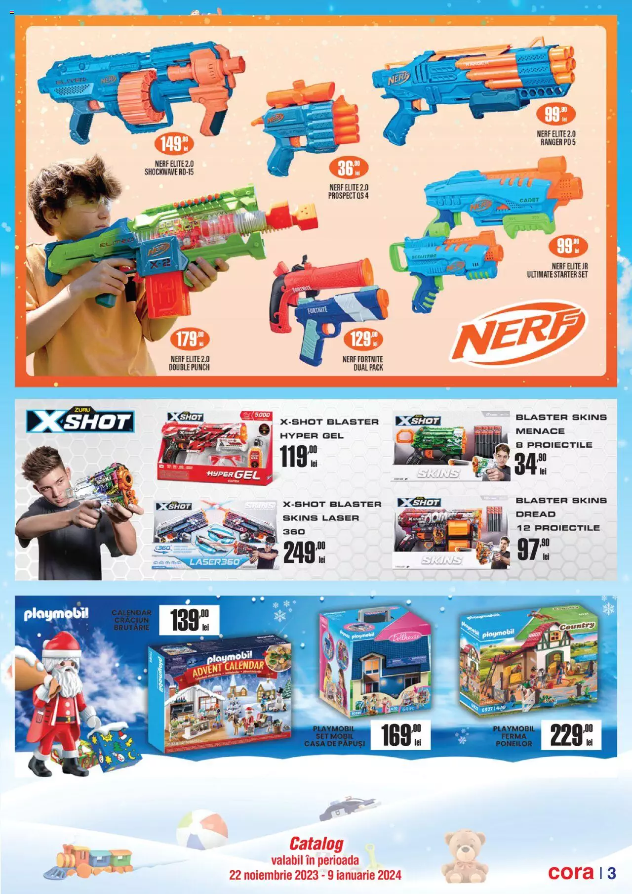 Catalog Cora 22 Noiembrie 2023 - 9 Ianuarie 2024 | Pagina 3